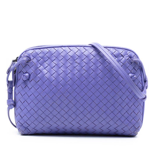 Bottega Veneta Nappa Intrecciato Nodini Crossbody