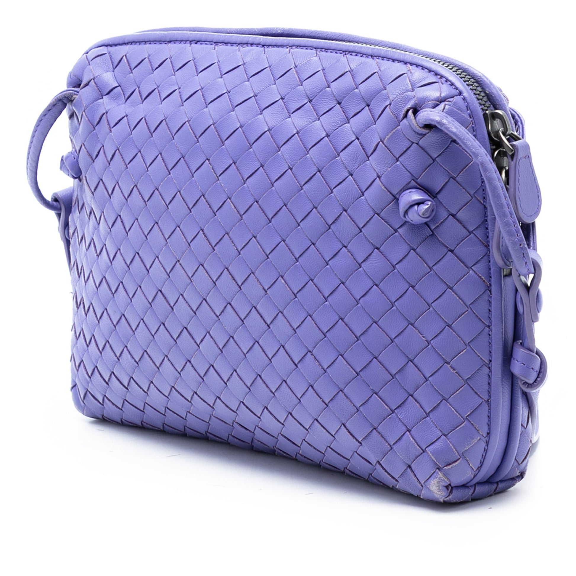 Bottega Veneta Nappa Intrecciato Nodini Crossbody