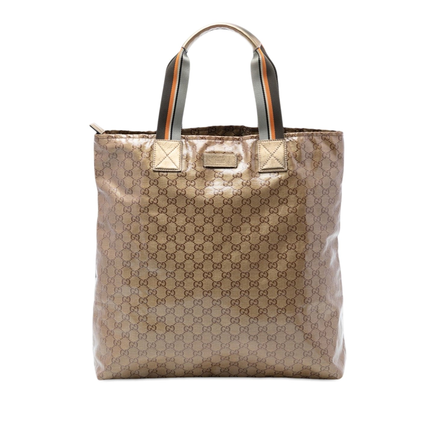 GG Crystal Vertical Web Tote
