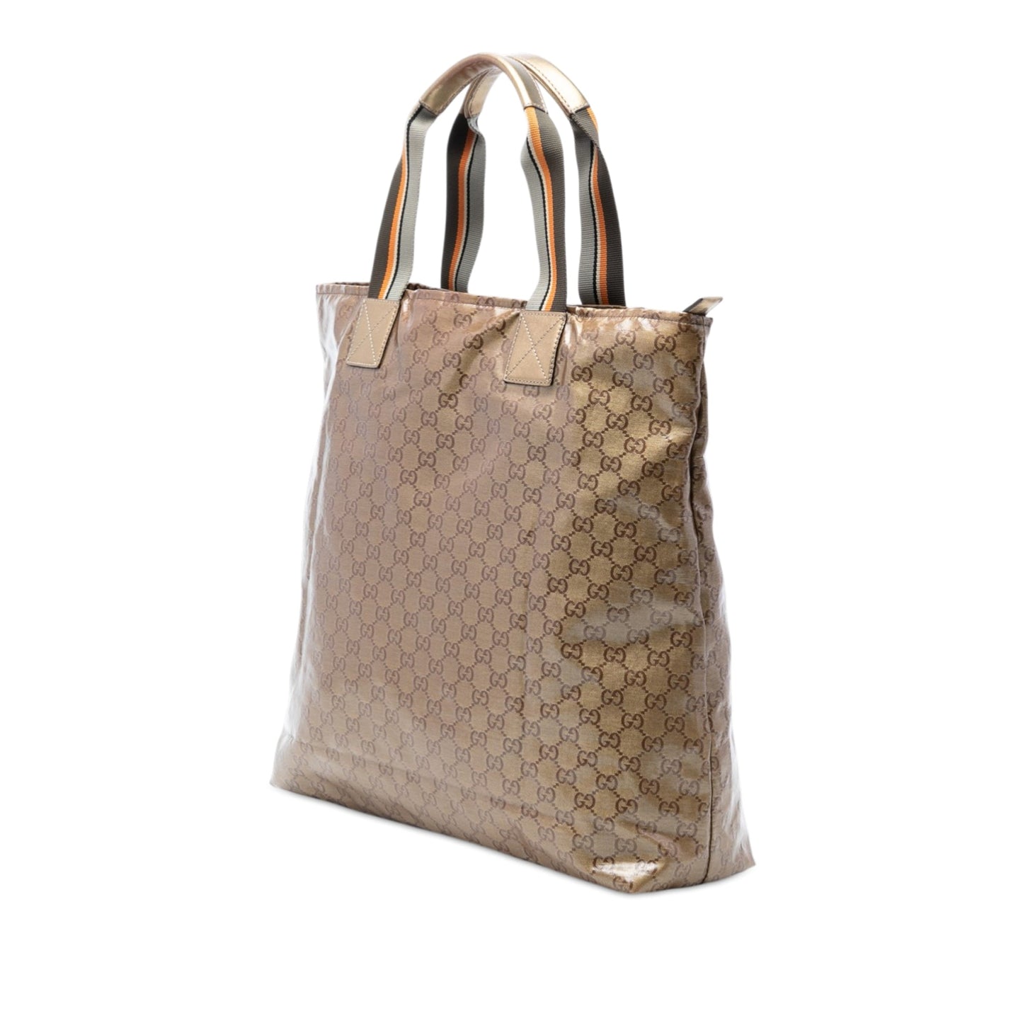 GG Crystal Vertical Web Tote