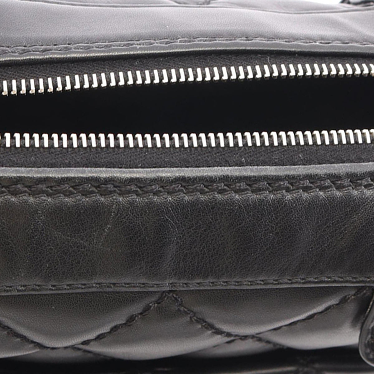 Chanel CC Lambskin Wild Stitch Handbag