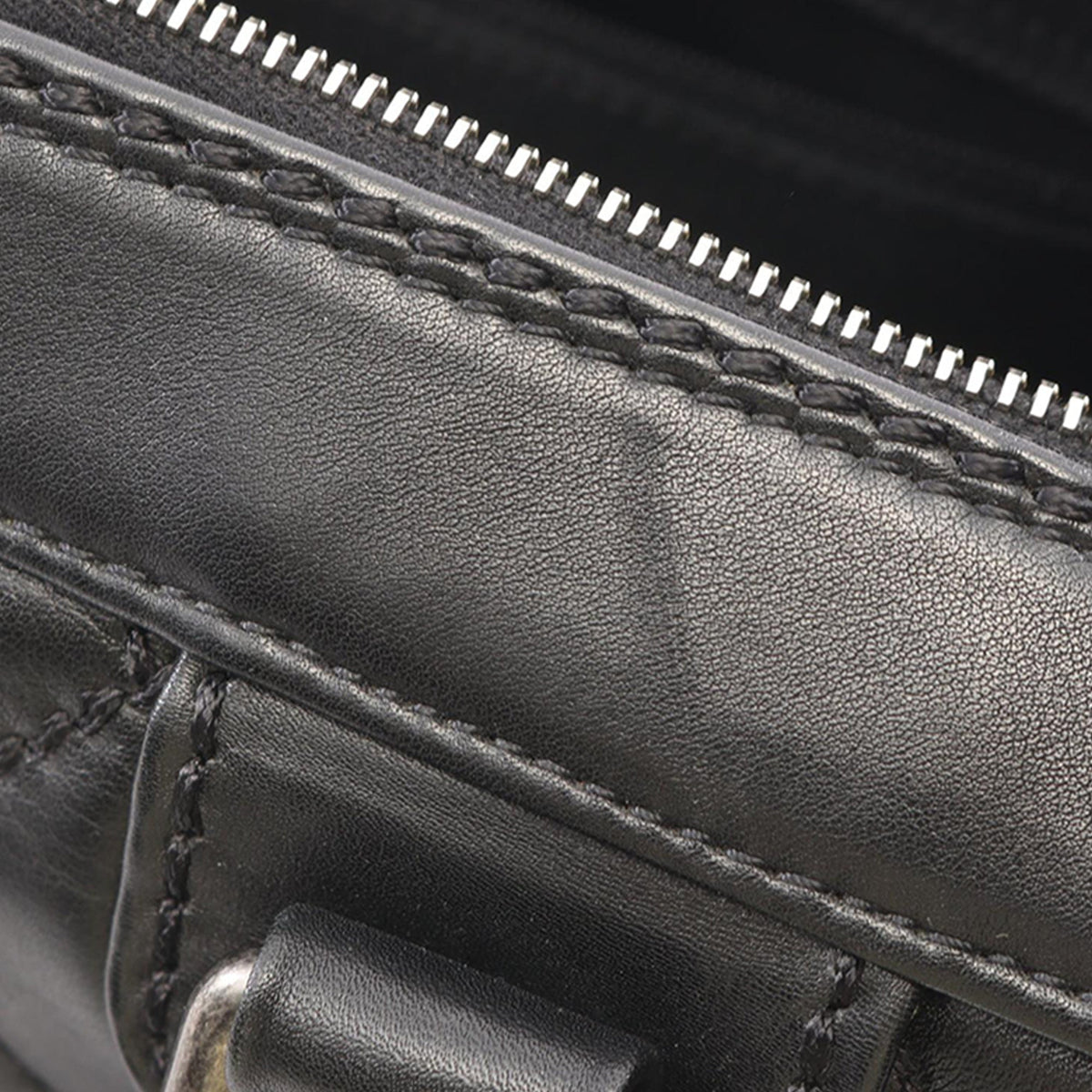Chanel CC Lambskin Wild Stitch Handbag