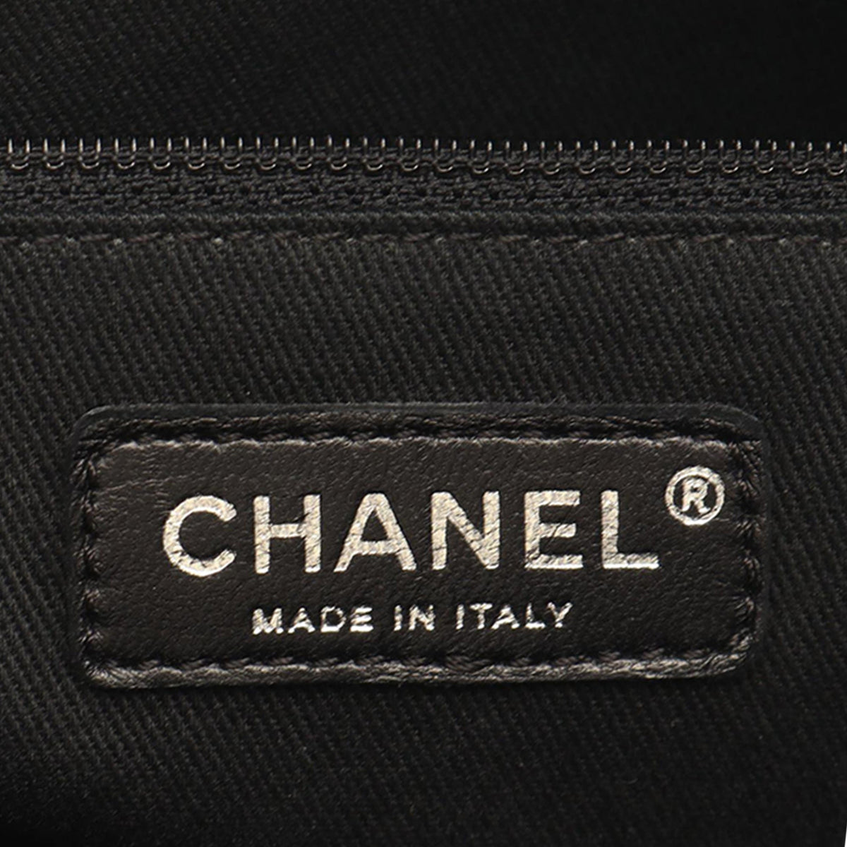 Chanel CC Lambskin Wild Stitch Handbag