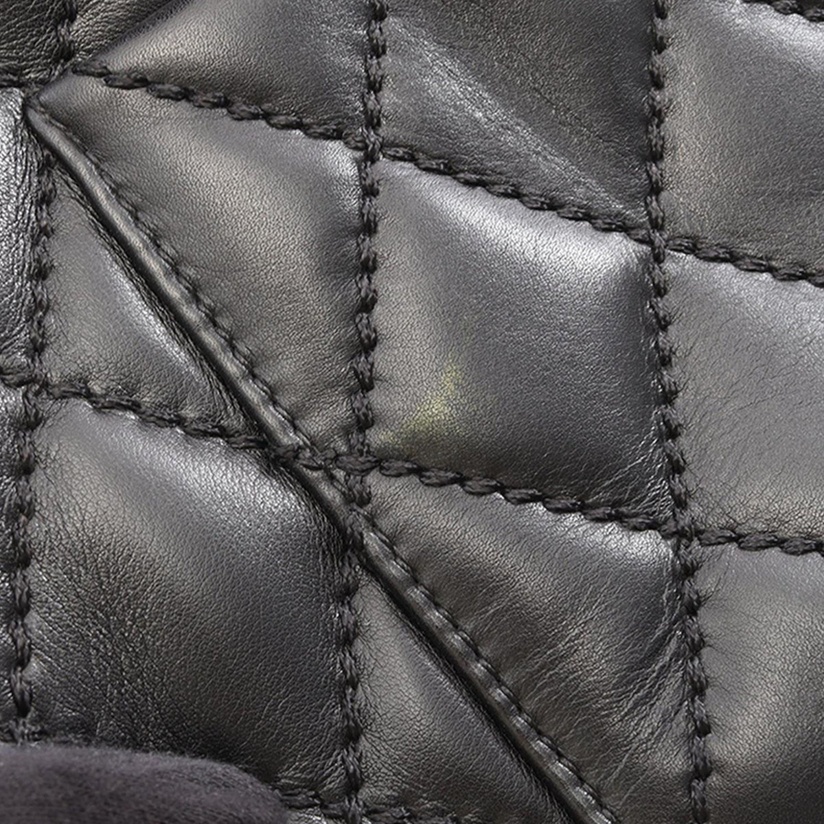 Chanel CC Lambskin Wild Stitch Handbag