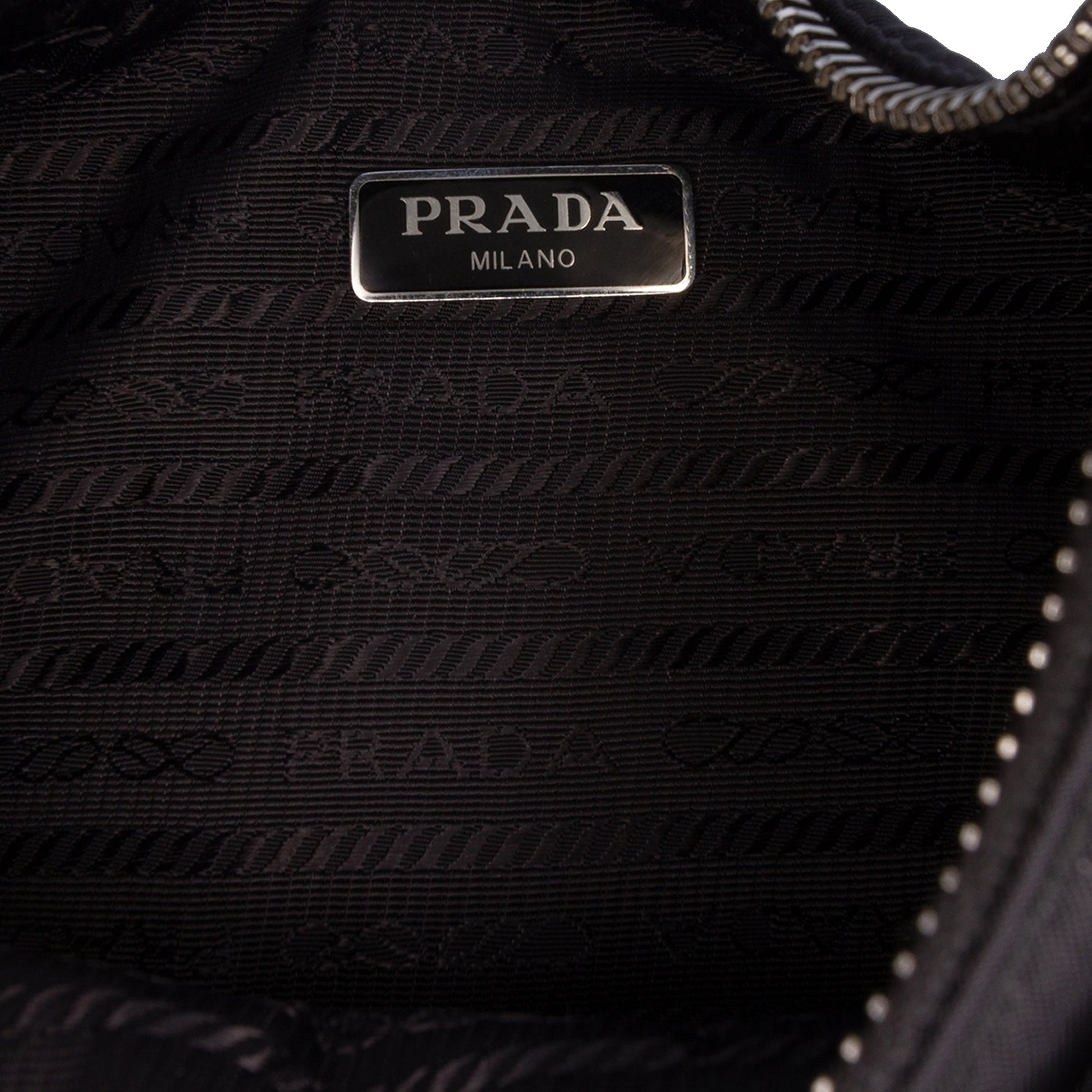 Prada Saffiano Trimmed Re Nylon Re Edition 2005 Satchel