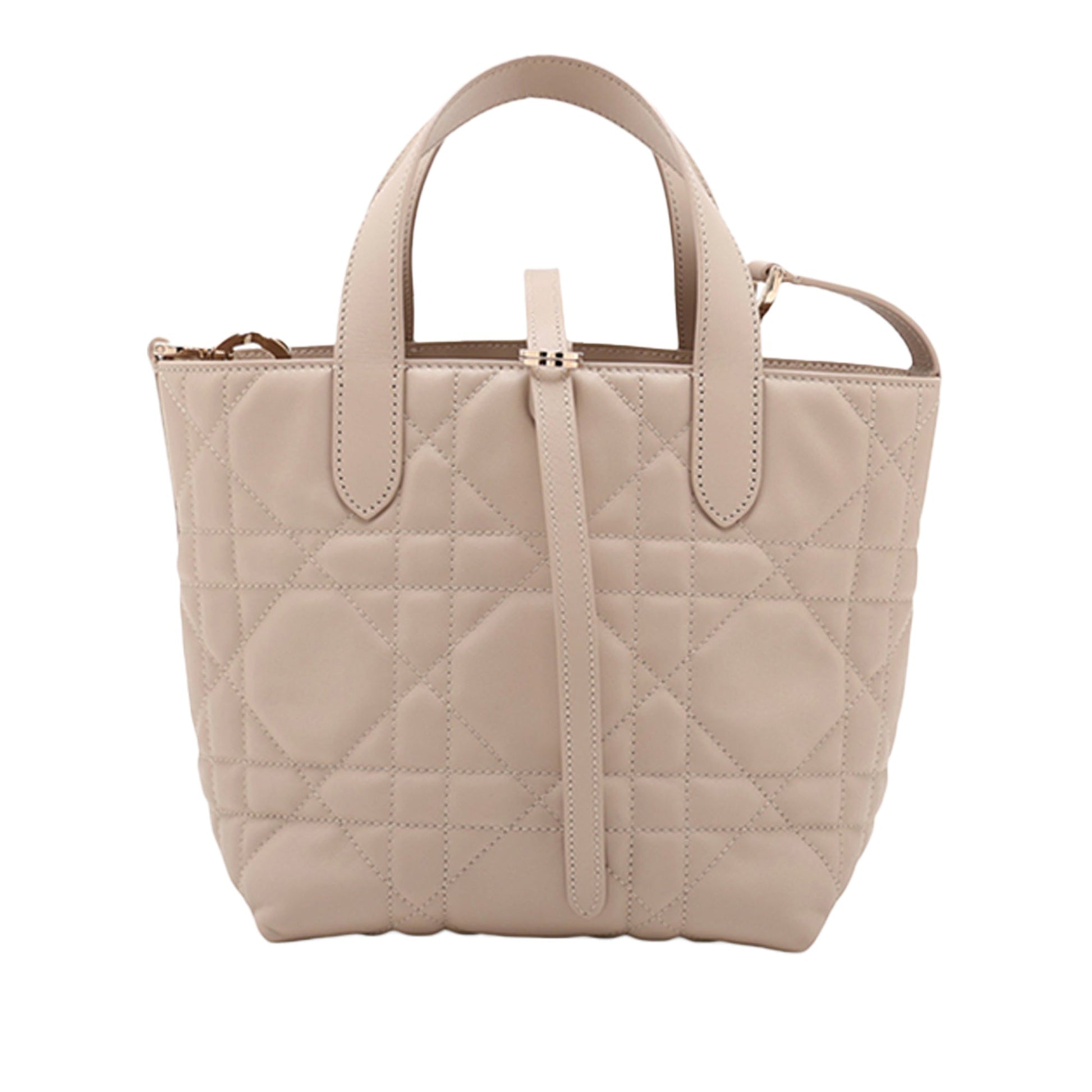 Dior Small Calfskin Macrocannage Toujours Handbag