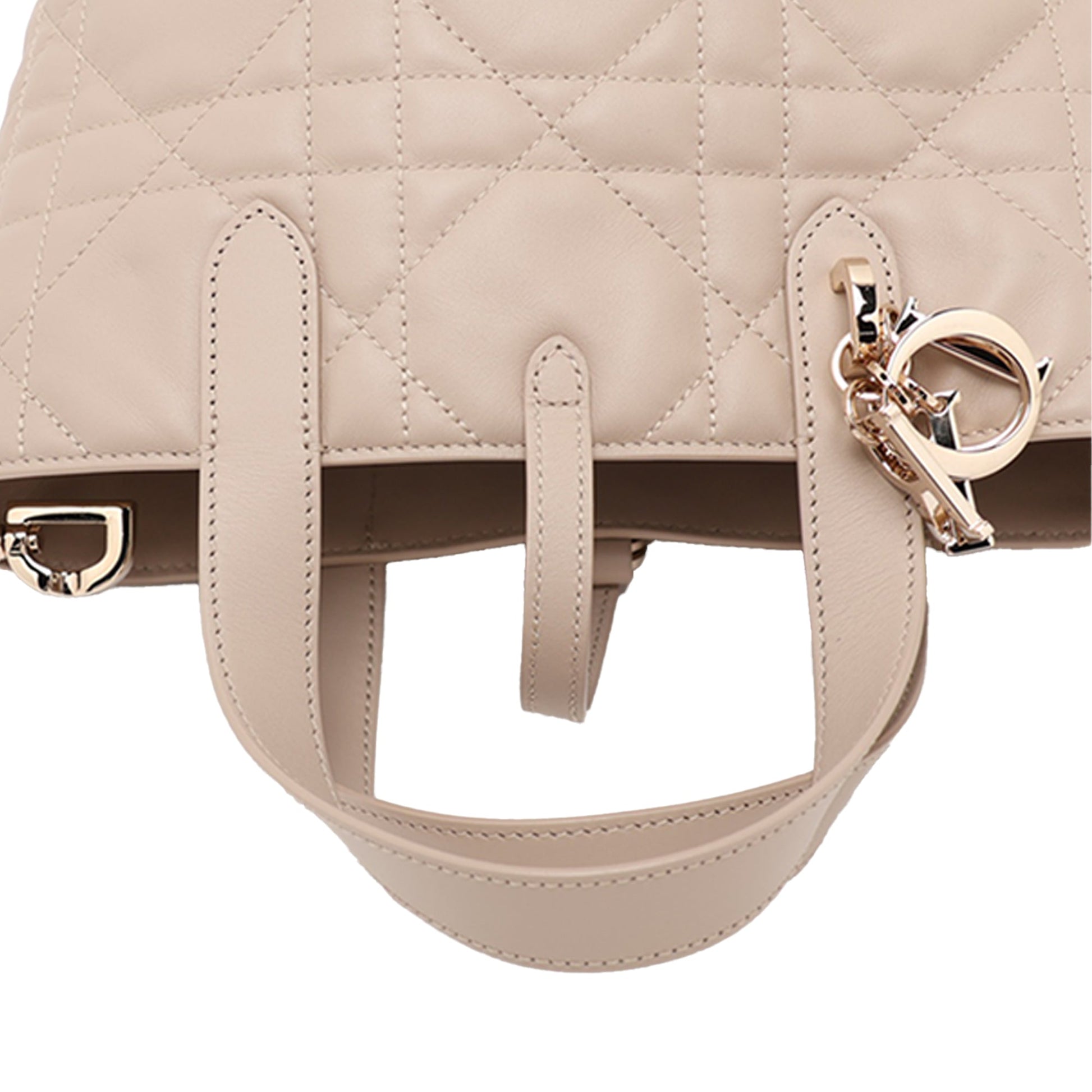 Dior Small Calfskin Macrocannage Toujours Handbag