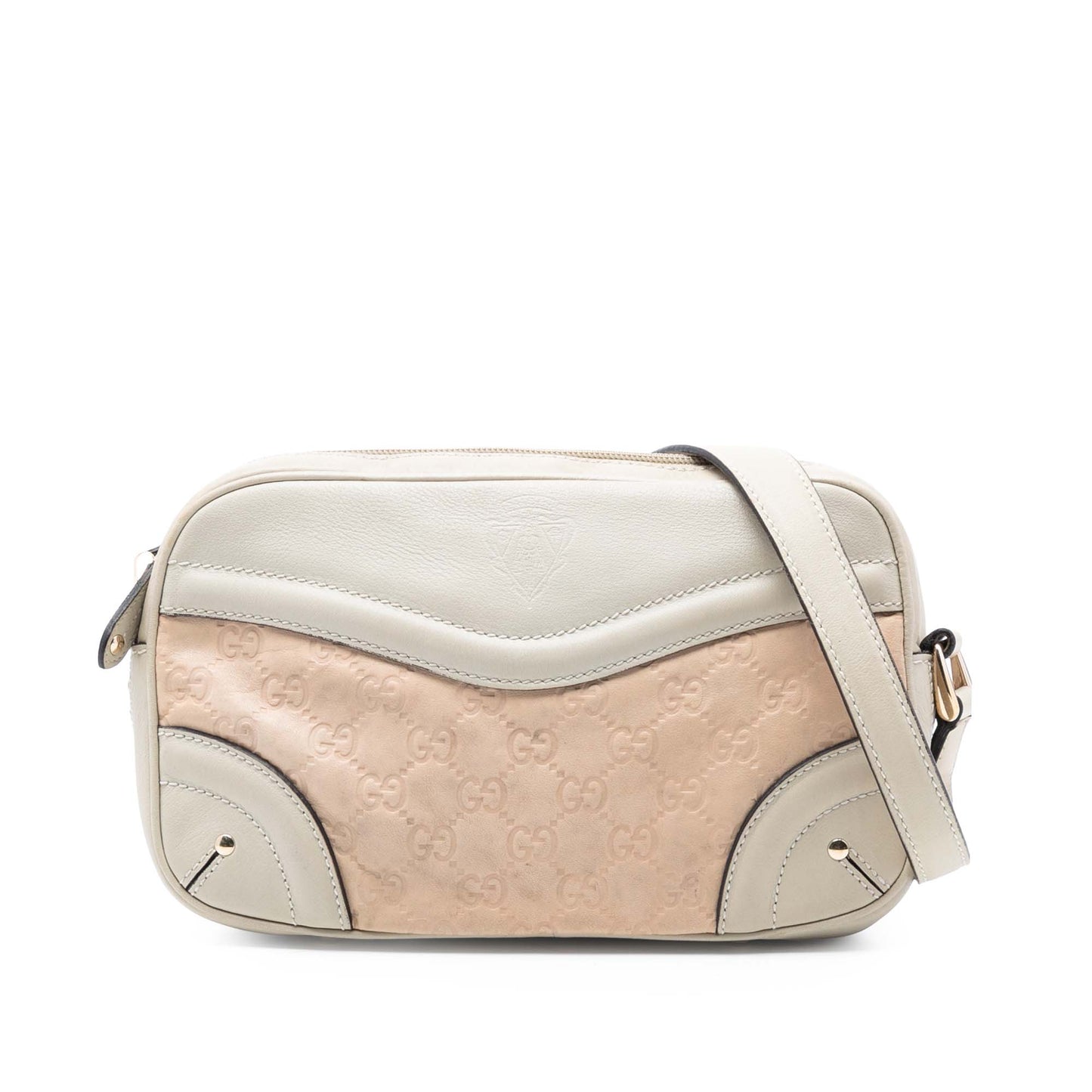 Gucci Guccissima Crest Shoulder Bag