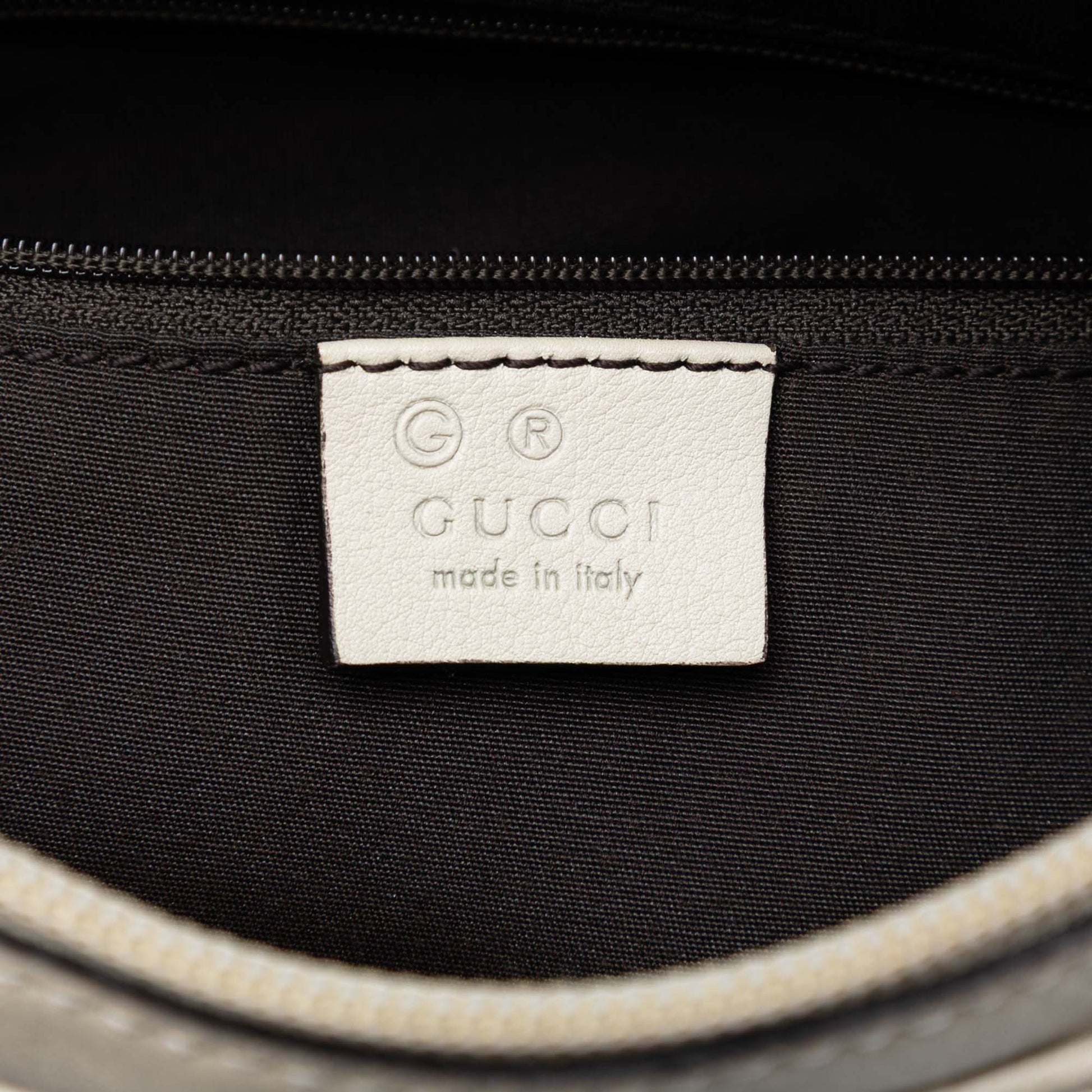 Gucci Guccissima Crest Shoulder Bag