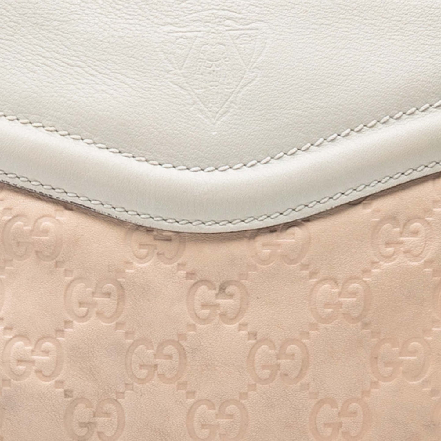 Gucci Guccissima Crest Shoulder Bag