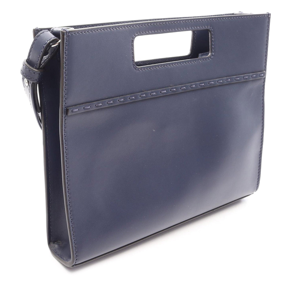 Fendi Small Leather Shopper Satchel