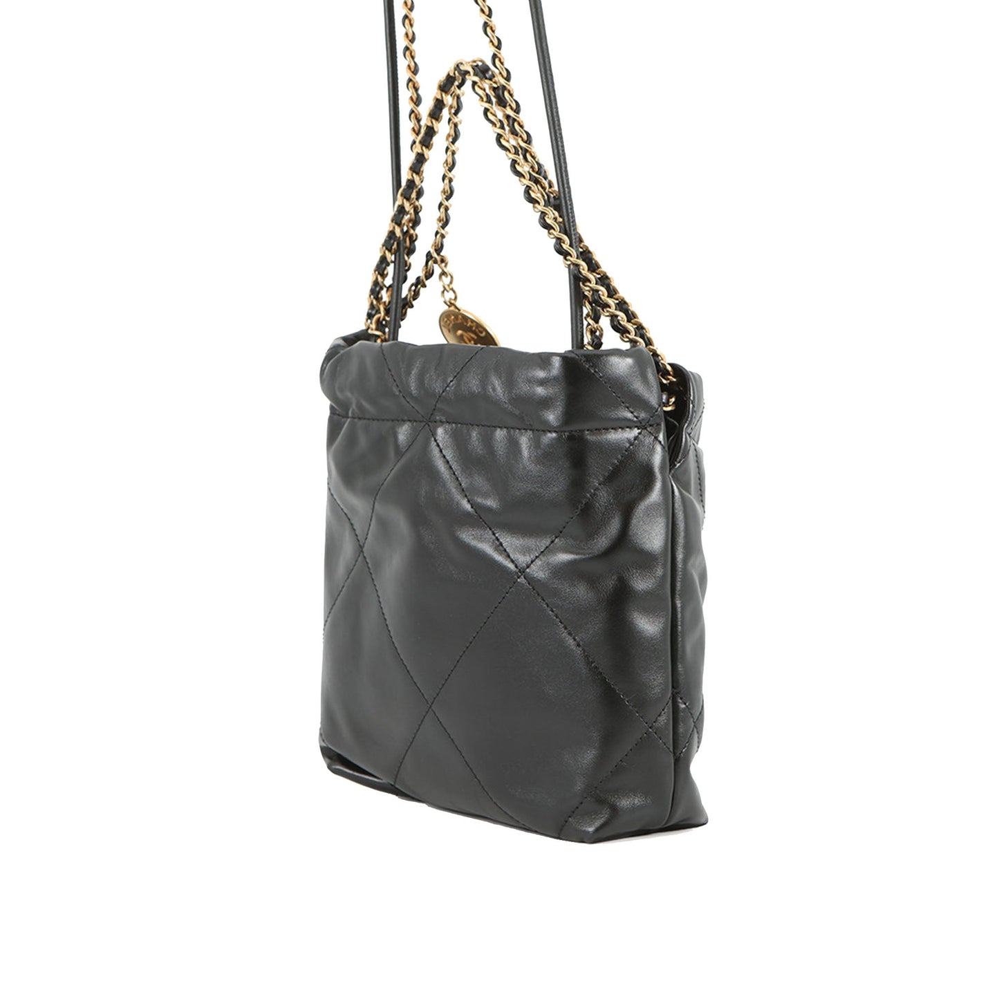 Chanel Mini Shiny Calfskin 22 Handbag