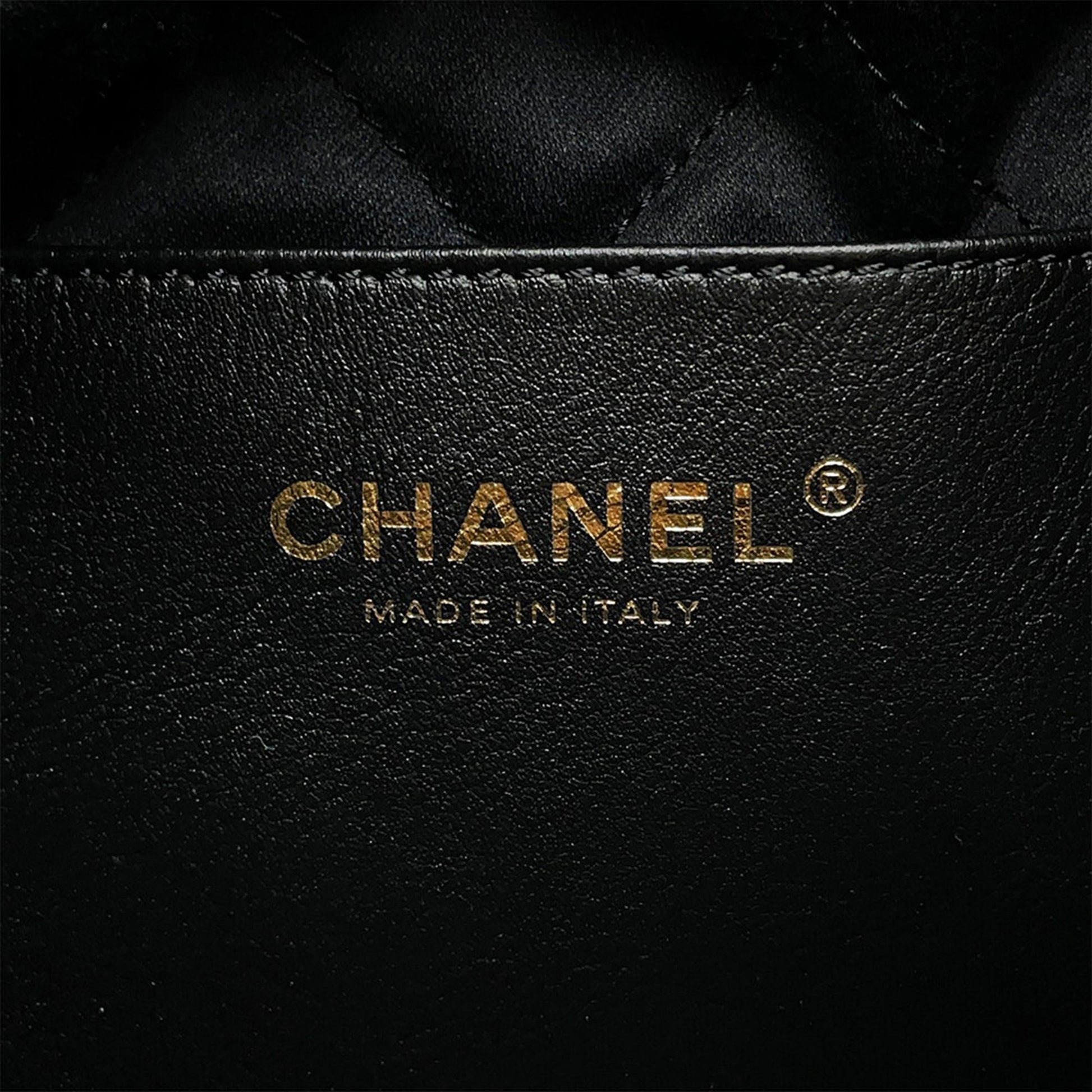Chanel Mini Shiny Calfskin 22 Handbag