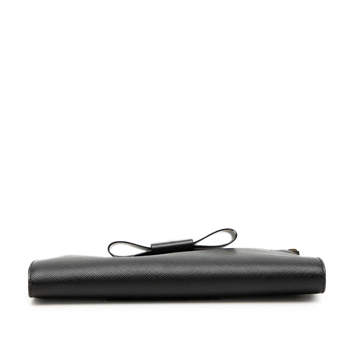Prada Saffiano Bow Clutch