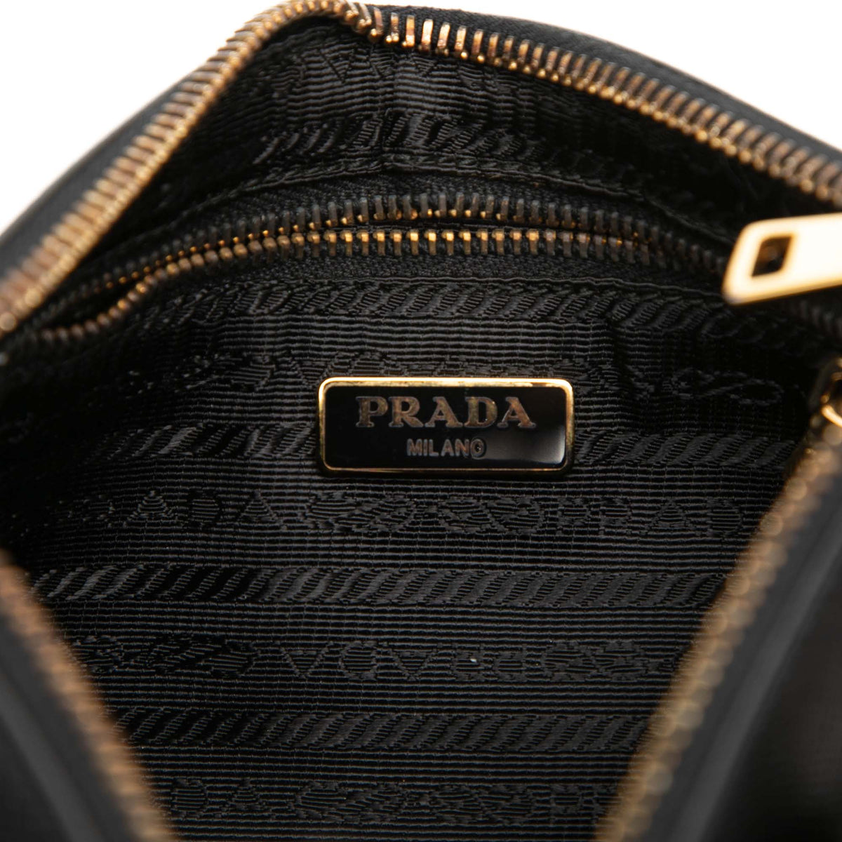 Prada Saffiano Bow Clutch