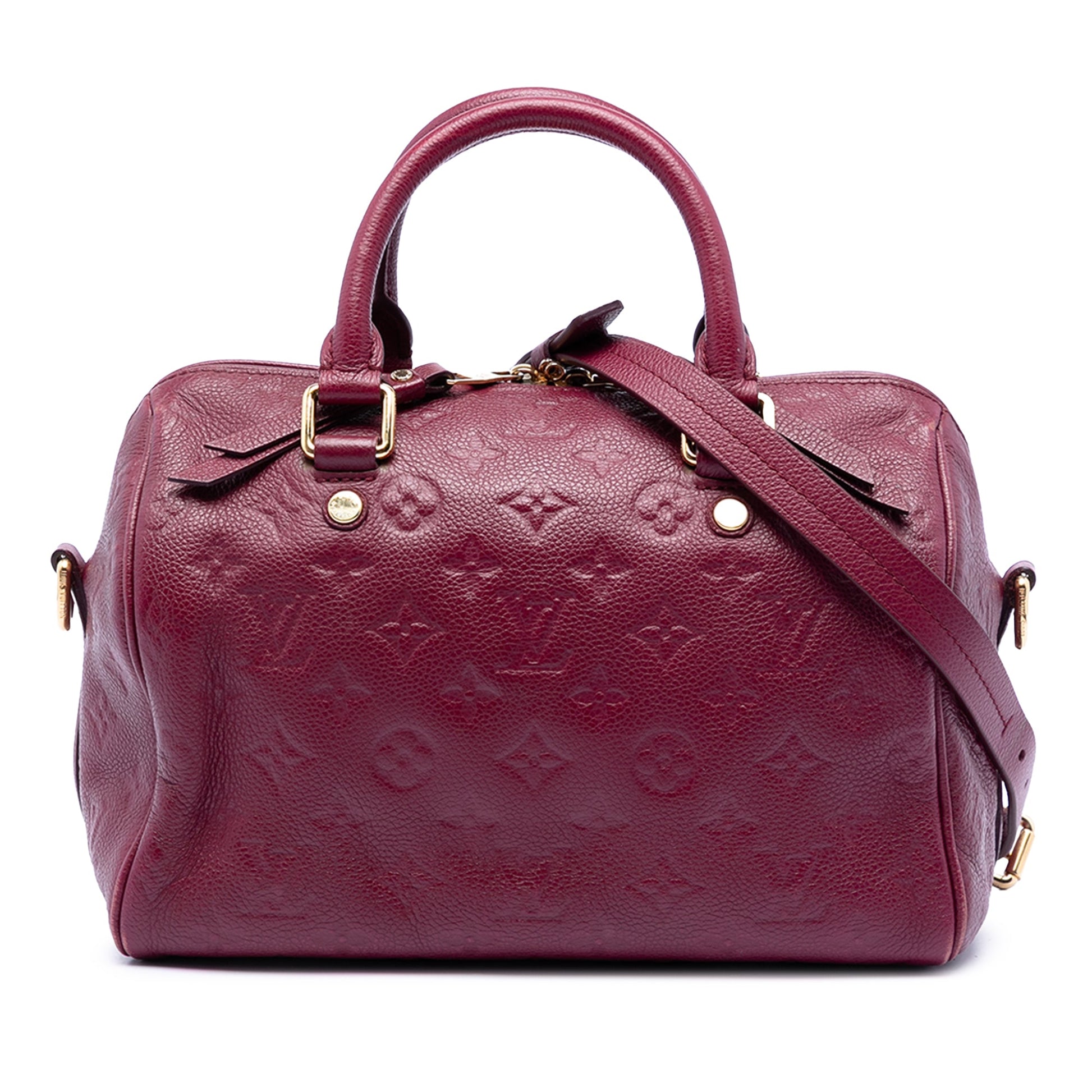 Louis Vuitton Monogram Empreinte Speedy Bandouliere 25