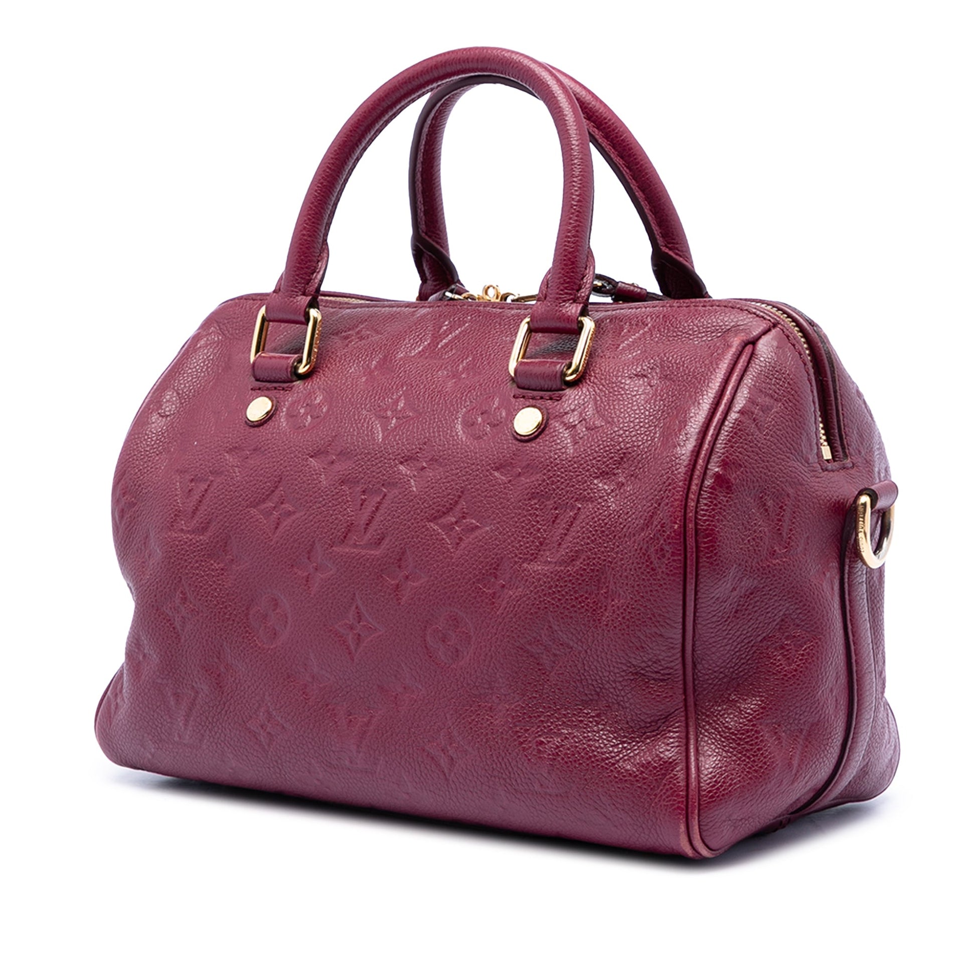 Louis Vuitton Monogram Empreinte Speedy Bandouliere 25