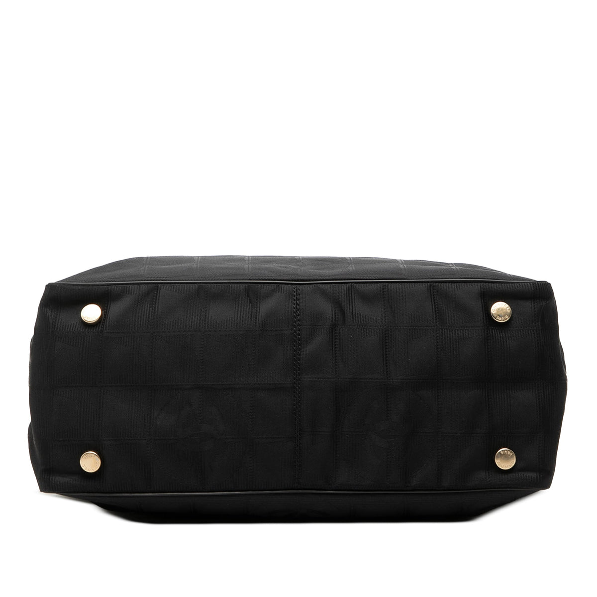 Chanel New Travel Line Nylon Tote — Black
