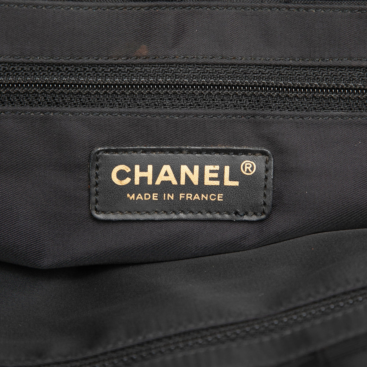 Chanel New Travel Line Nylon Tote — Black