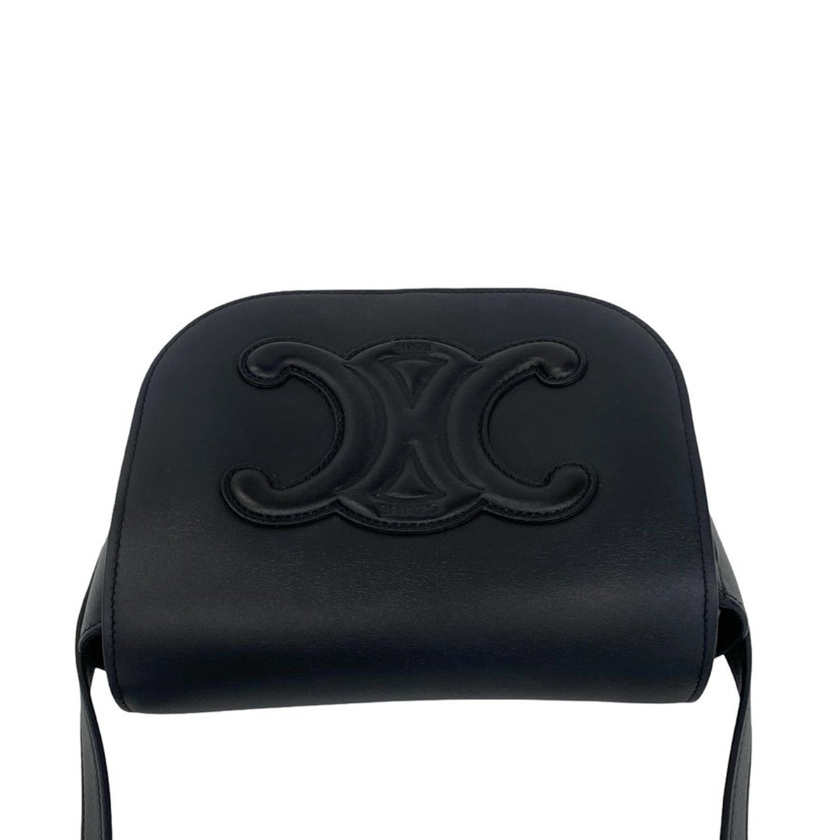 Celine Calfskin Cuir Triomphe Folco Crossbody