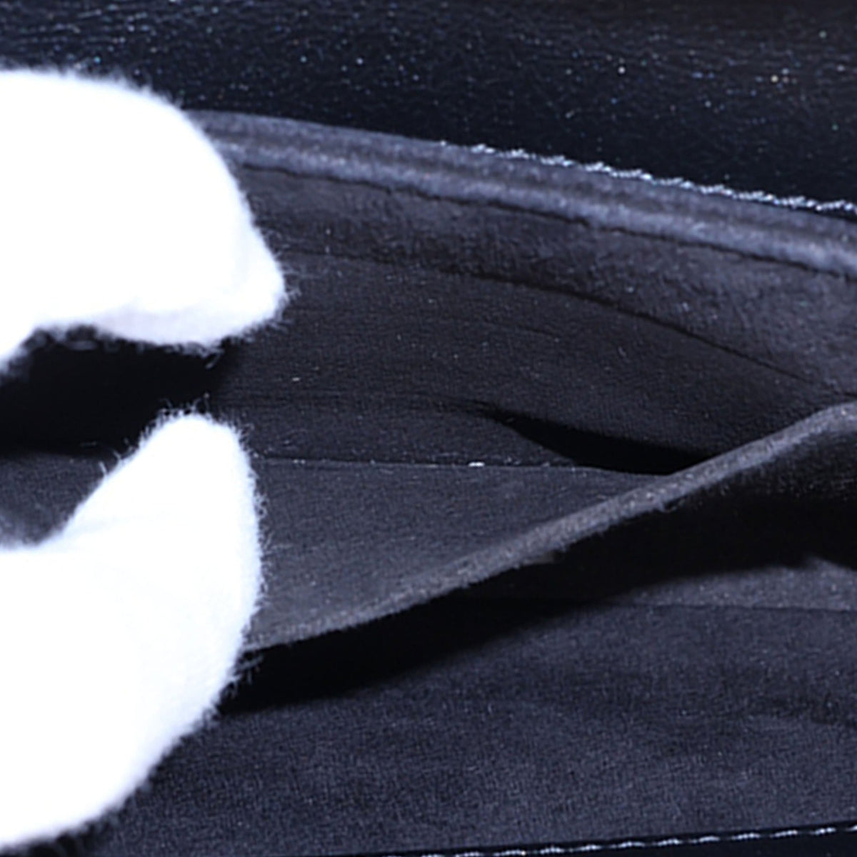 Dior Lambskin Cannage Jolie Top Handle Bag — Black