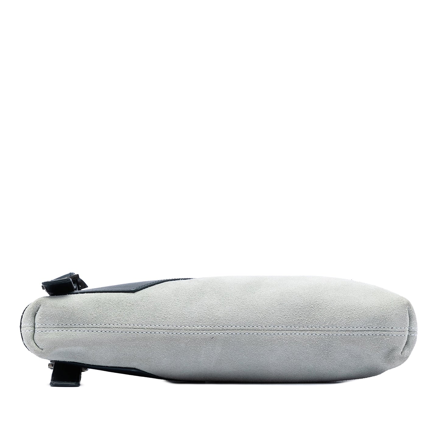 LOEWE Suede Anagram Switching Shoulder Bag