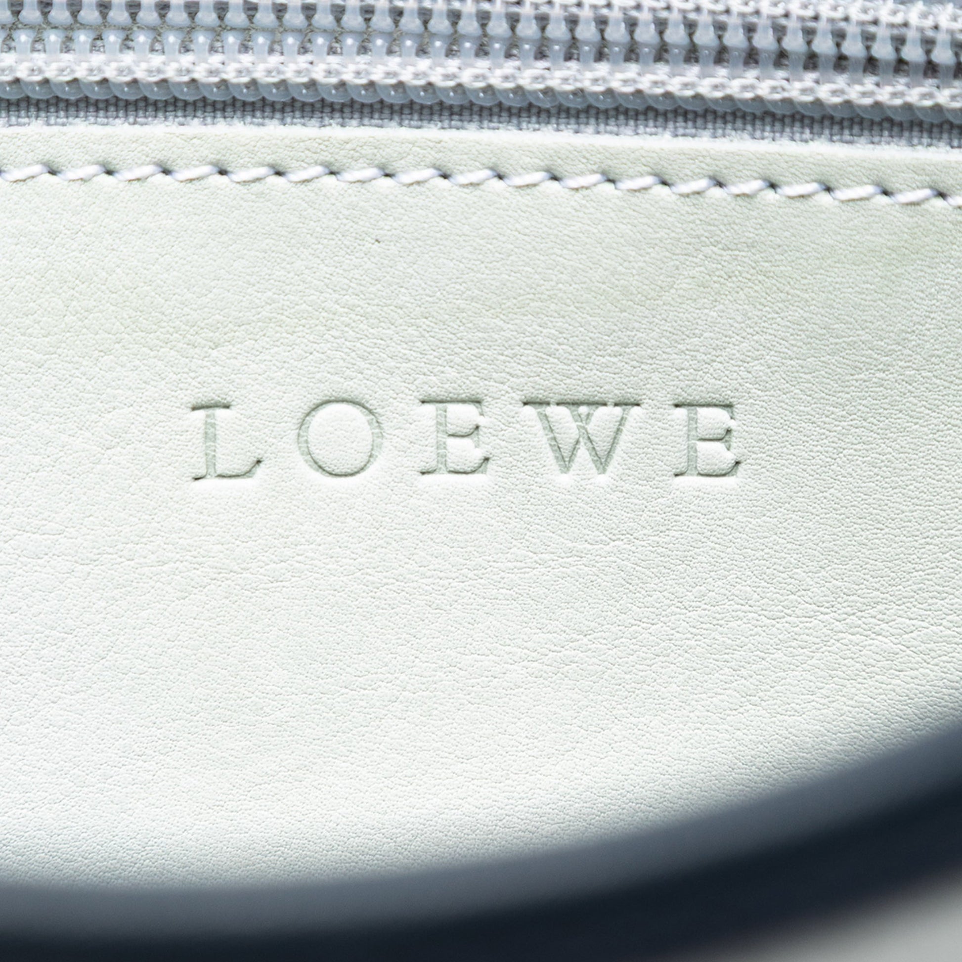 LOEWE Suede Anagram Switching Shoulder Bag