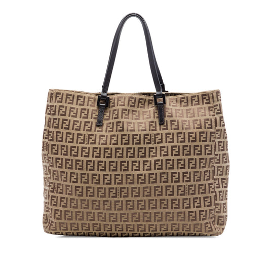 Fendi Zucchino Canvas Tote