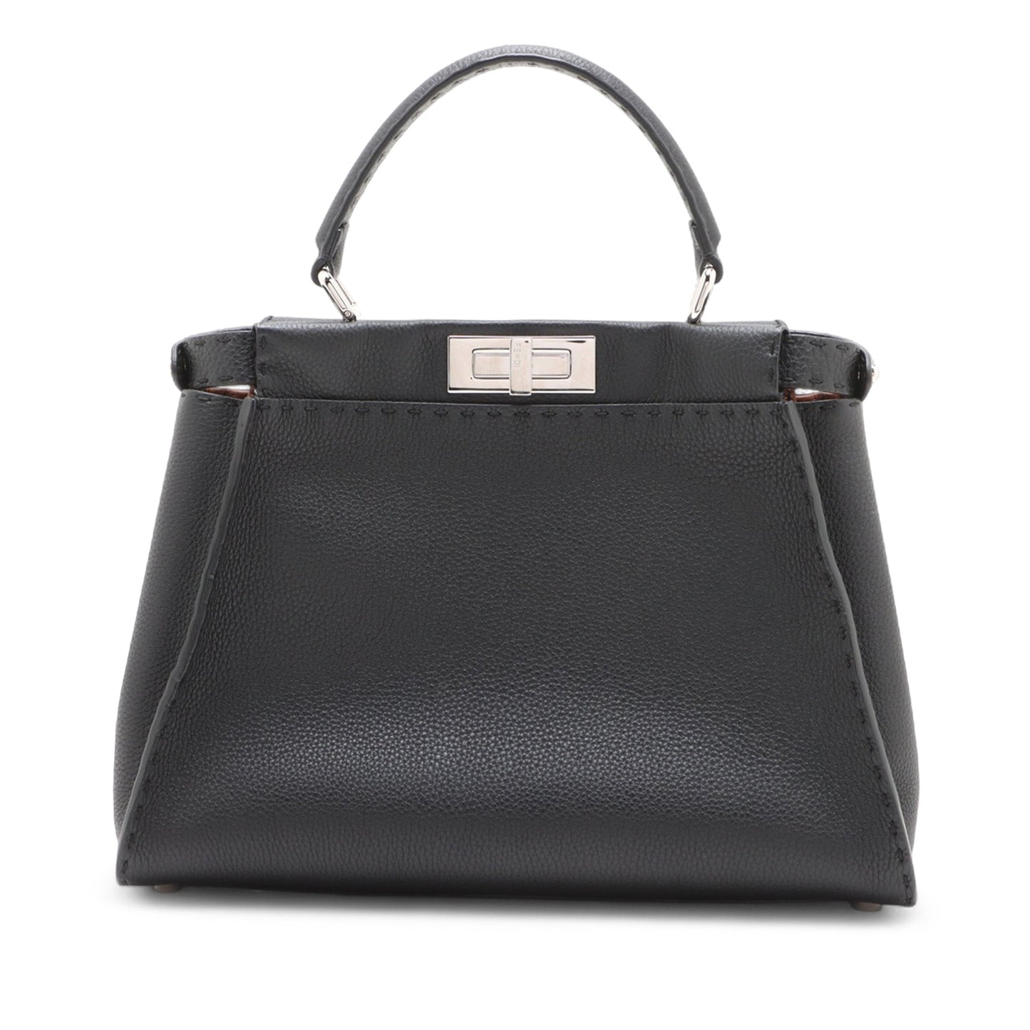Fendi Peekaboo Leather Handbag