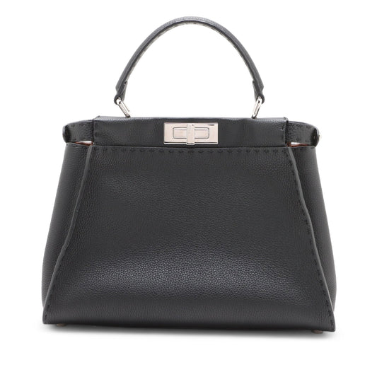 Fendi Peekaboo Leather Handbag