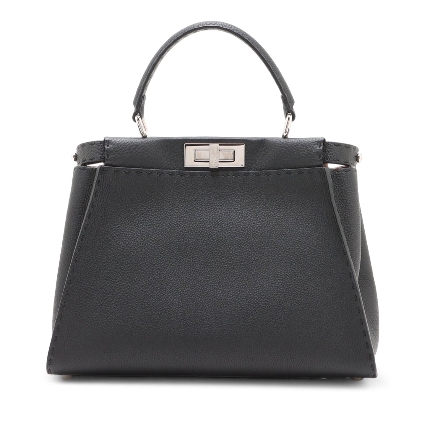 Fendi Peekaboo Leather Handbag