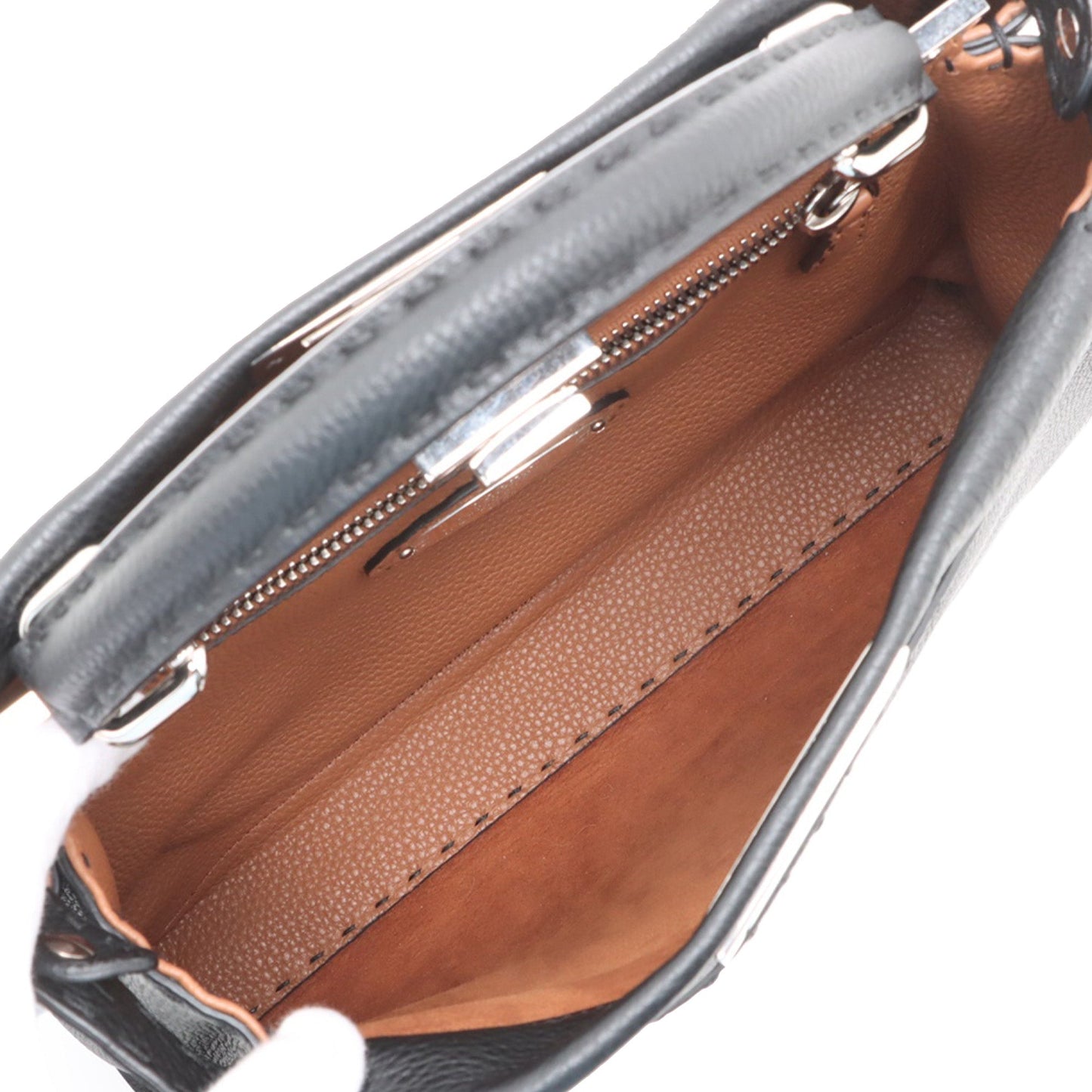 Fendi Peekaboo Leather Handbag