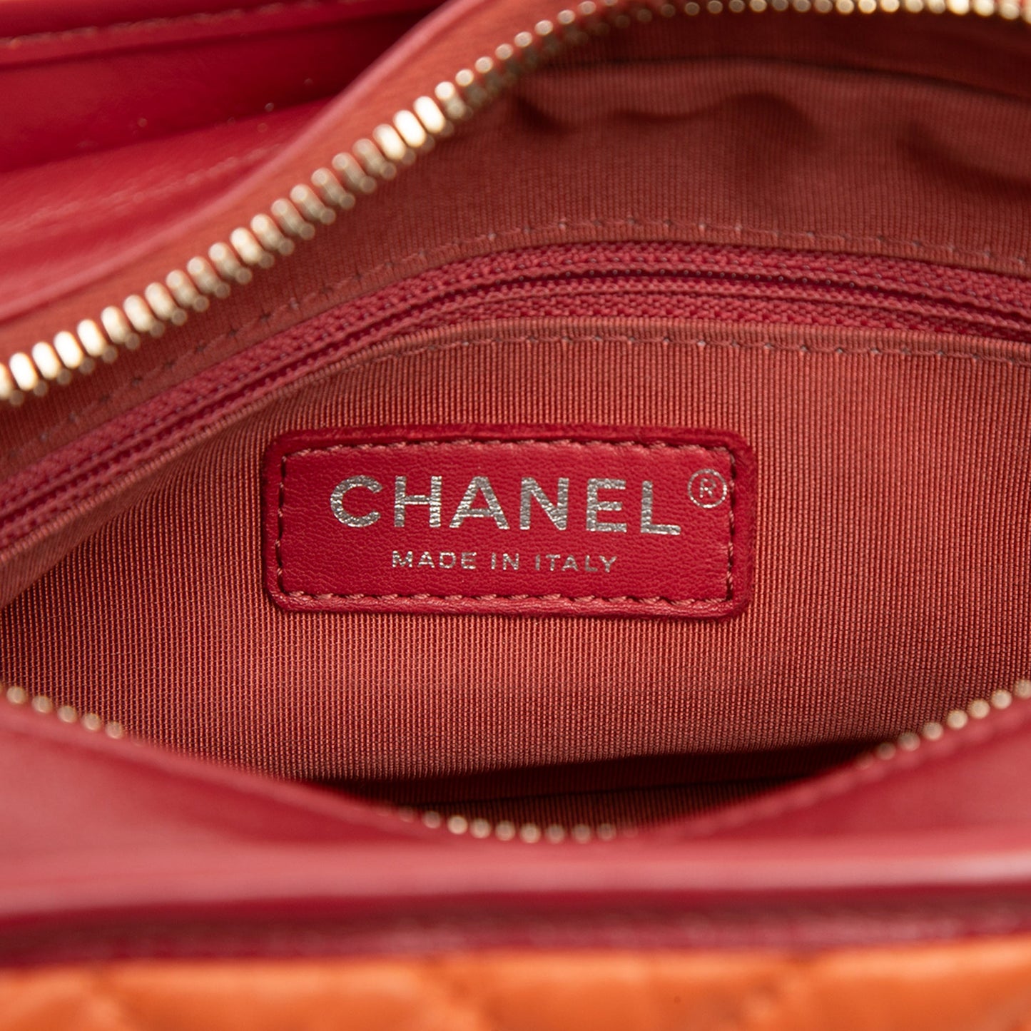 Chanel Small Chevron Lambskin Gabrielle Crossbody