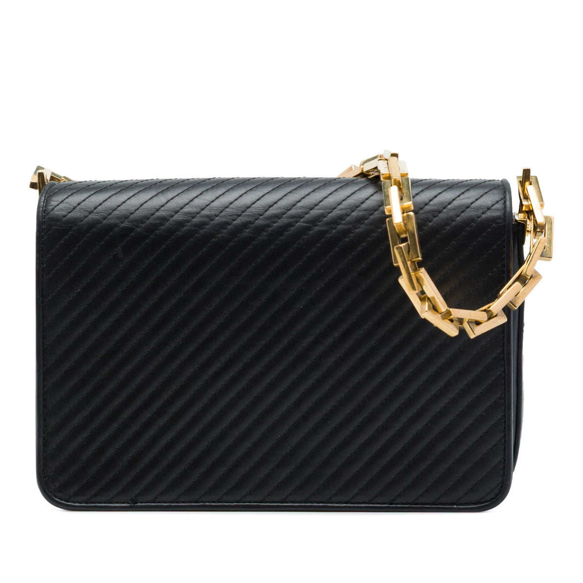 Saint Laurent Small Quilted Lambskin Babylone Flap Shoulder Bag