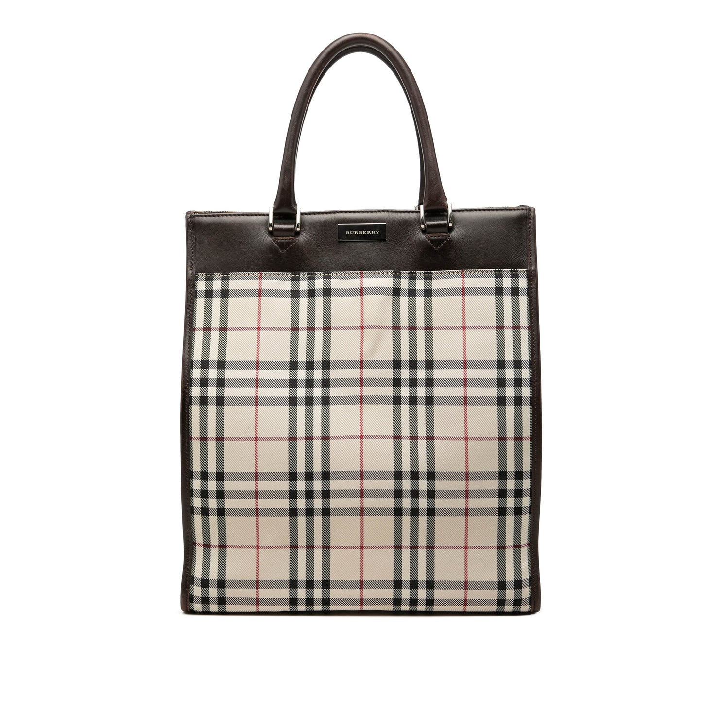 Burberry House Check Canvas Tote