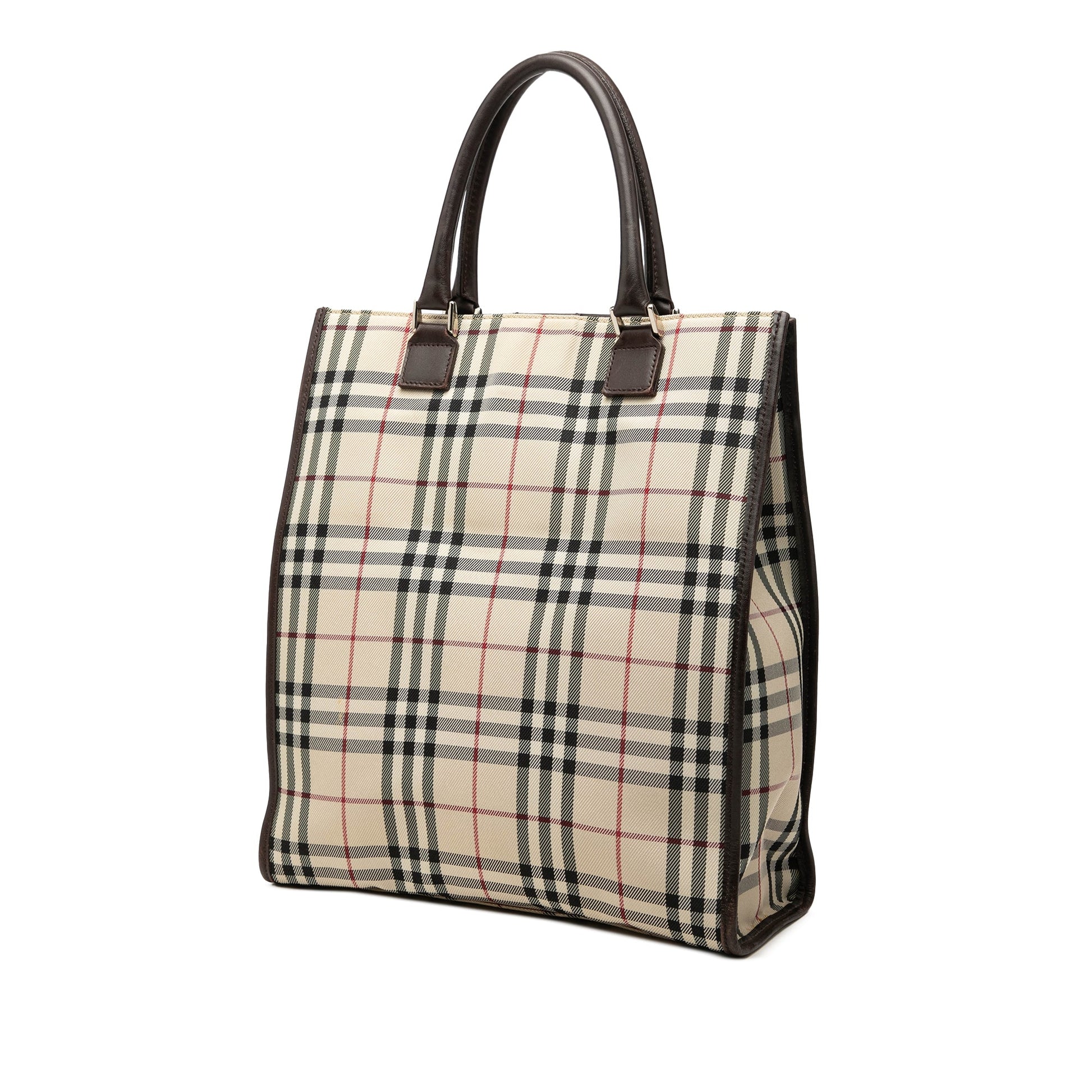 Burberry House Check Canvas Tote