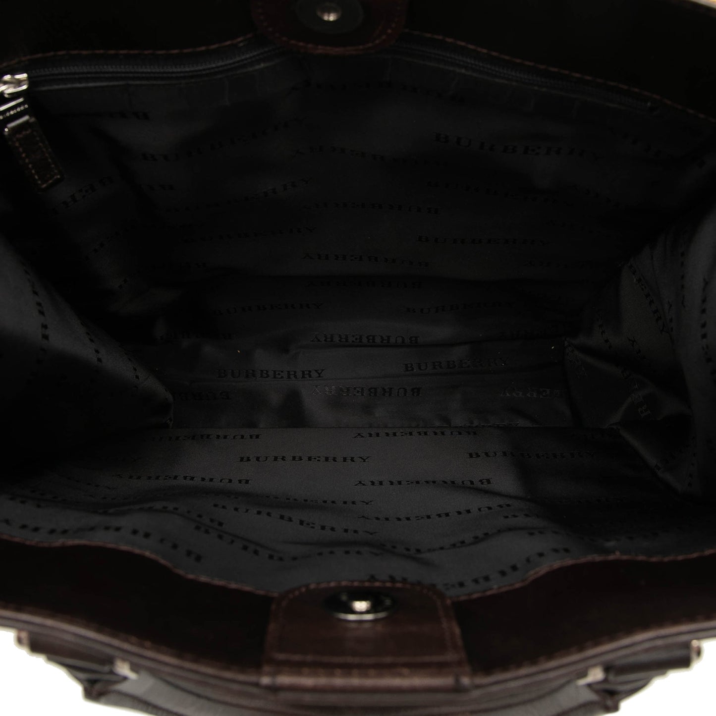 Burberry House Check Canvas Tote