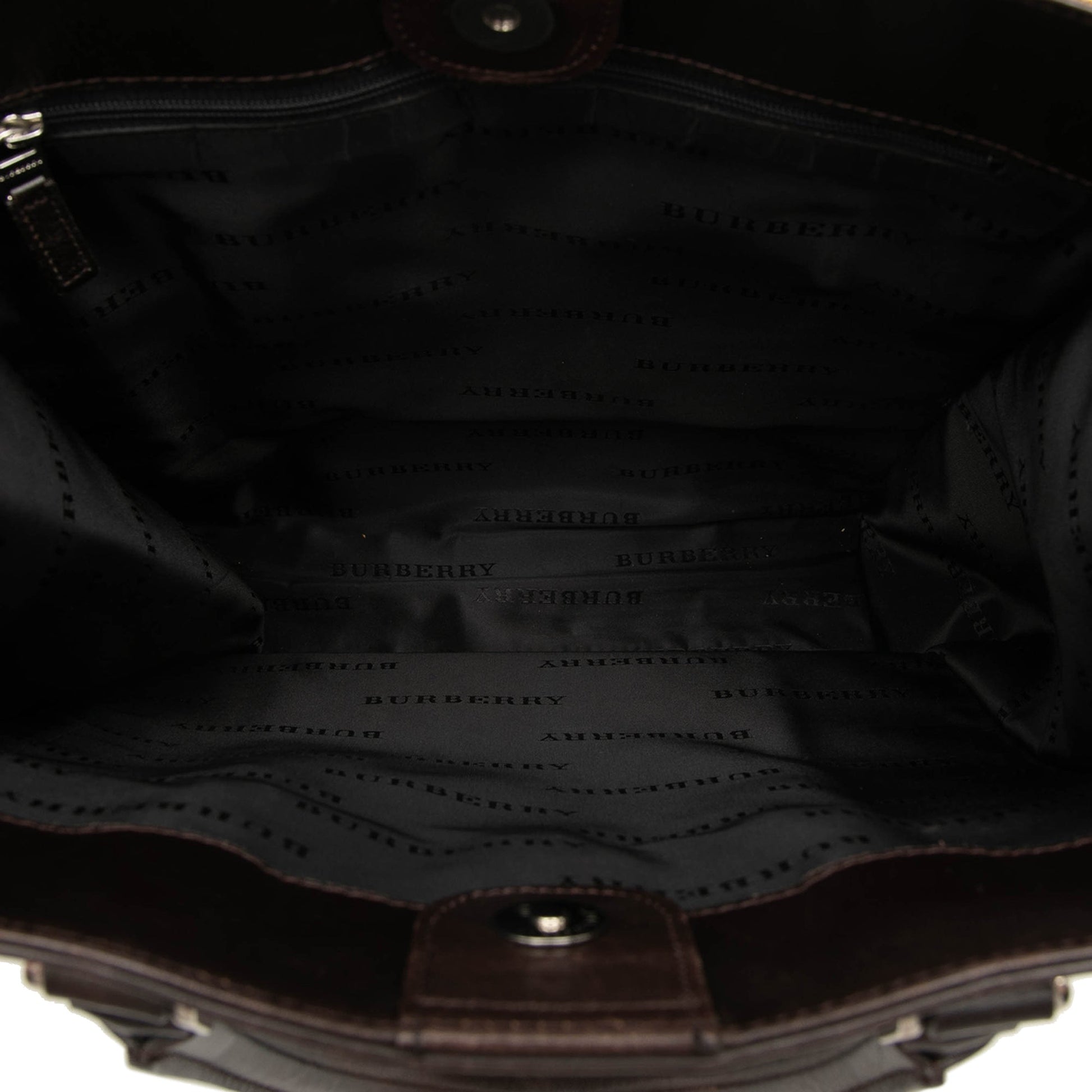 Burberry House Check Canvas Tote