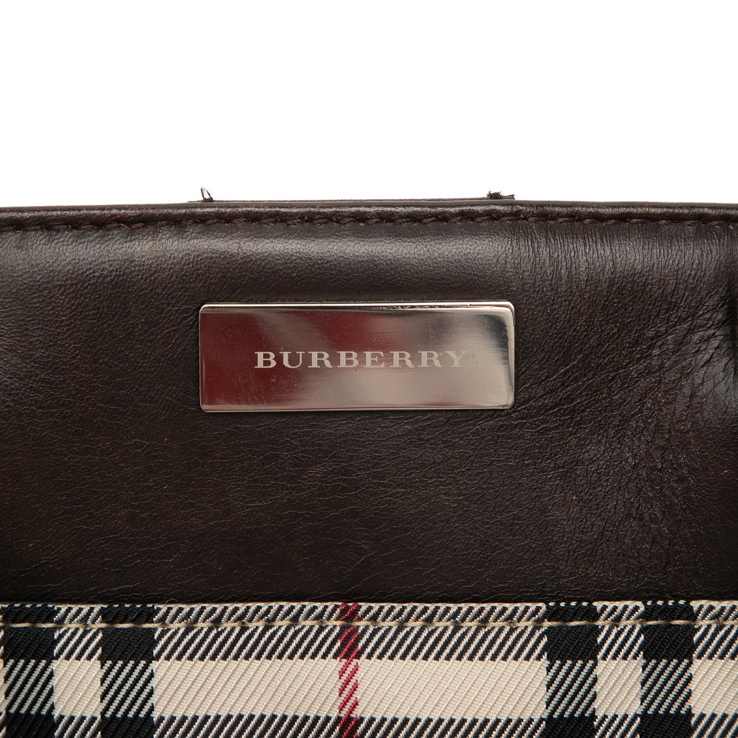 Burberry House Check Canvas Tote