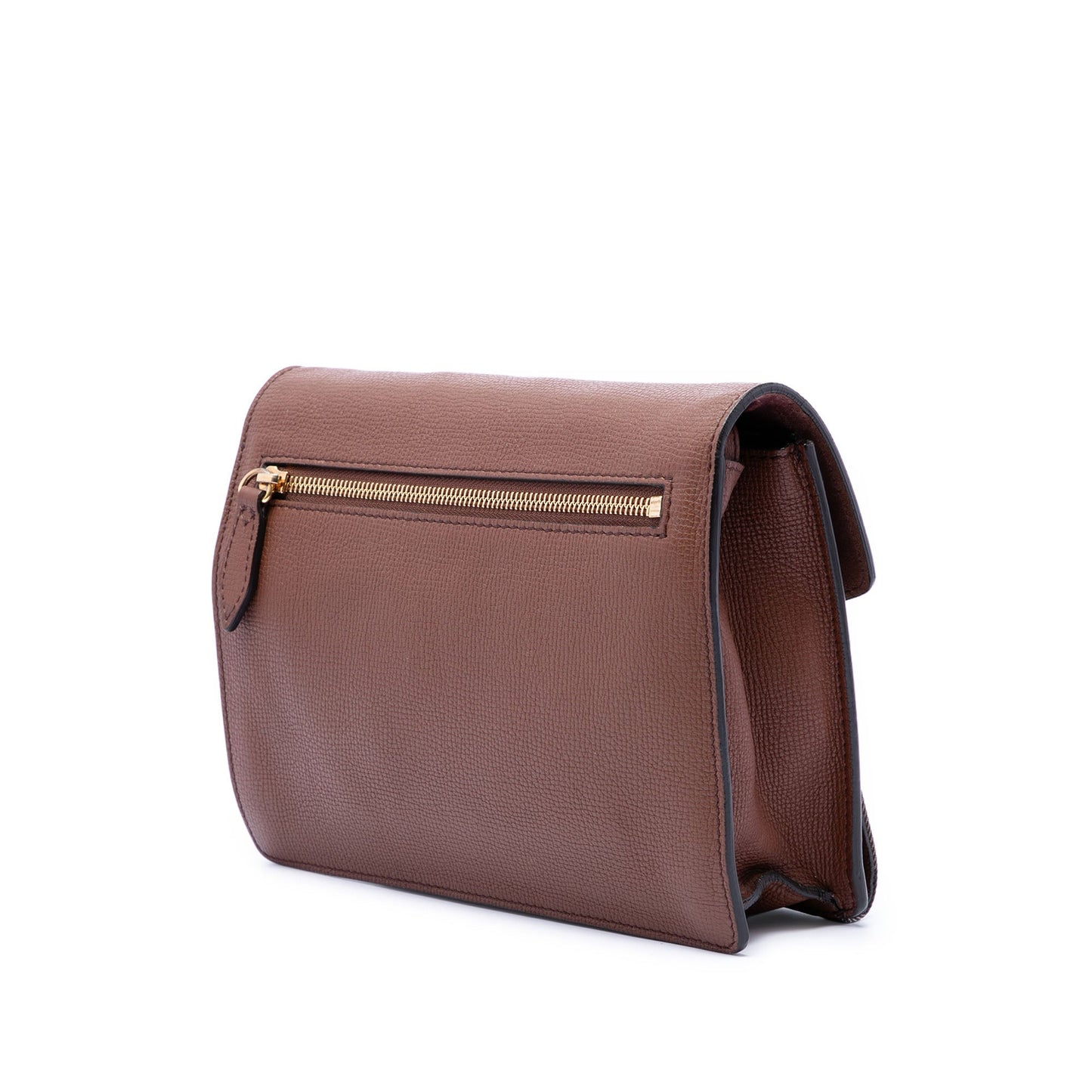 Burberry Small Leather and House Check Canvas Derby Macken Crossbody