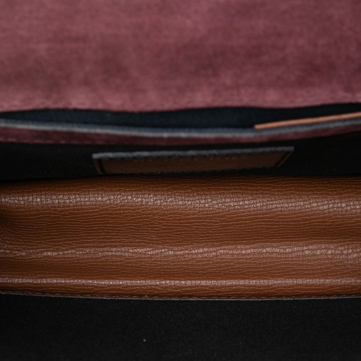 Burberry Small Leather and House Check Canvas Derby Macken Crossbody