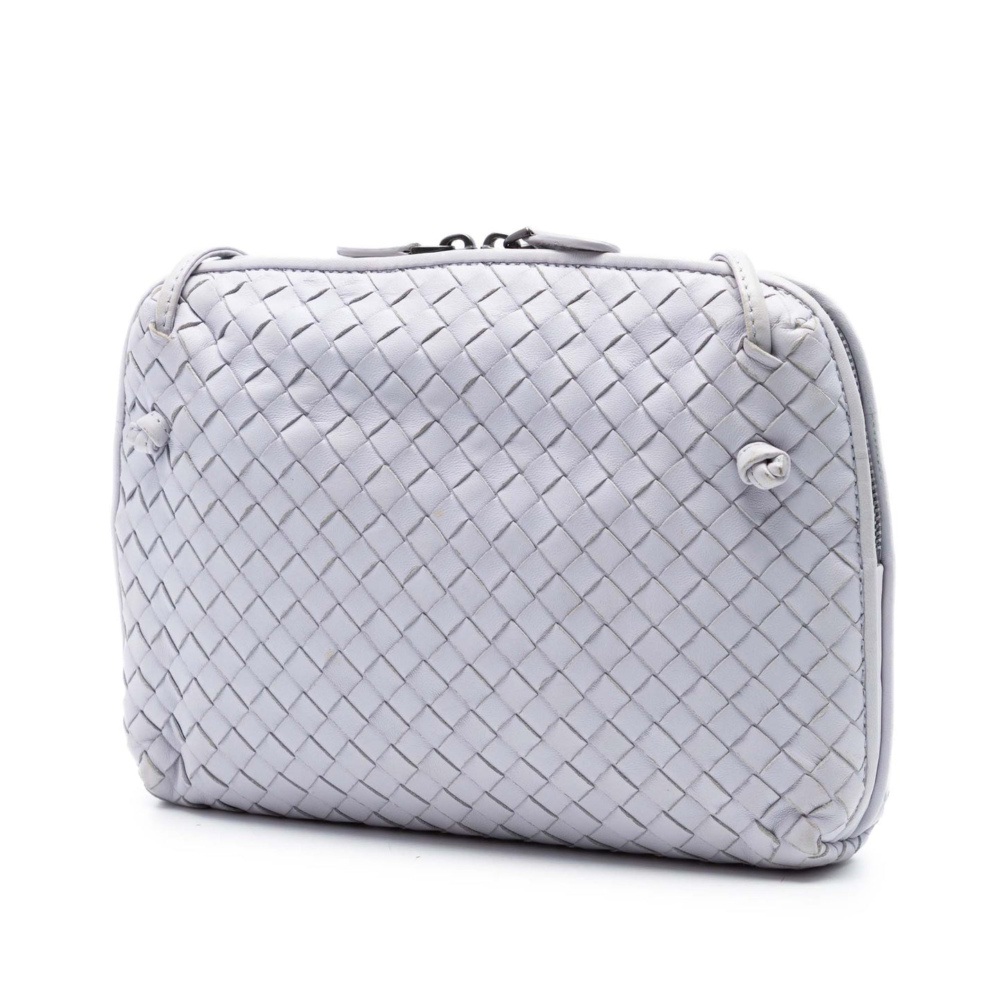 Bottega Veneta Nappa Intrecciato Nodini Crossbody
