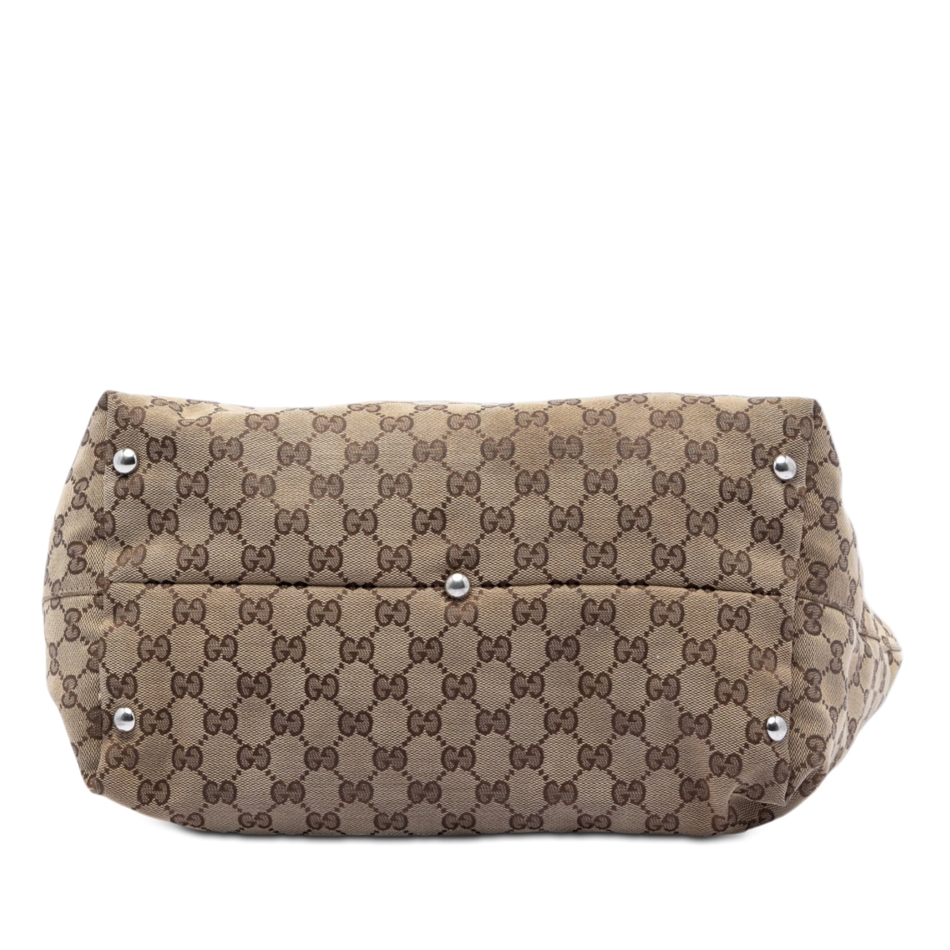 Gucci Medium GG Canvas Icon Bit Tote