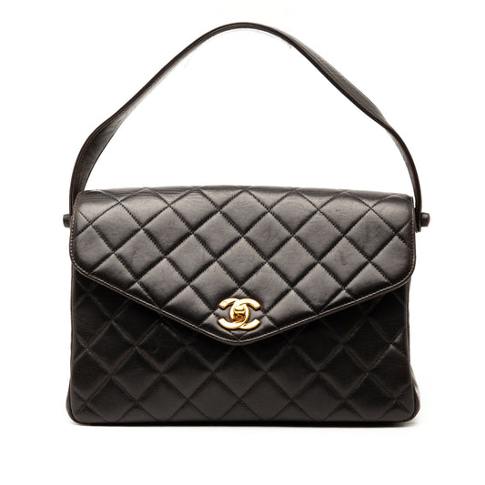 Chanel CC Quilted Lambskin Handbag