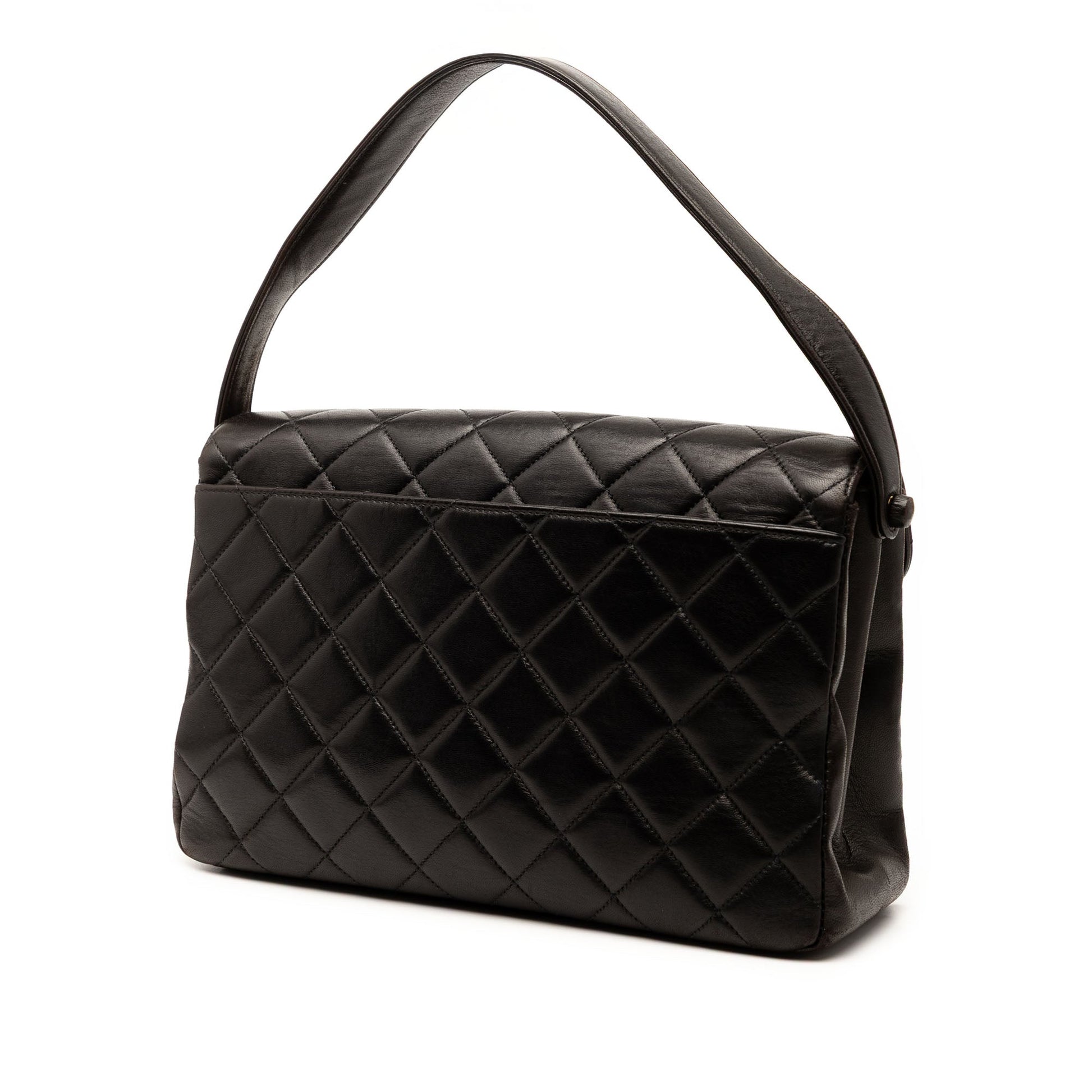 Chanel CC Quilted Lambskin Handbag