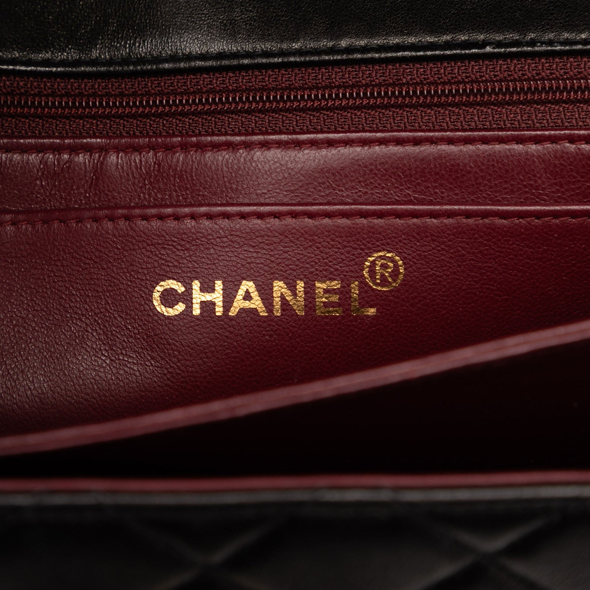 Chanel CC Quilted Lambskin Handbag