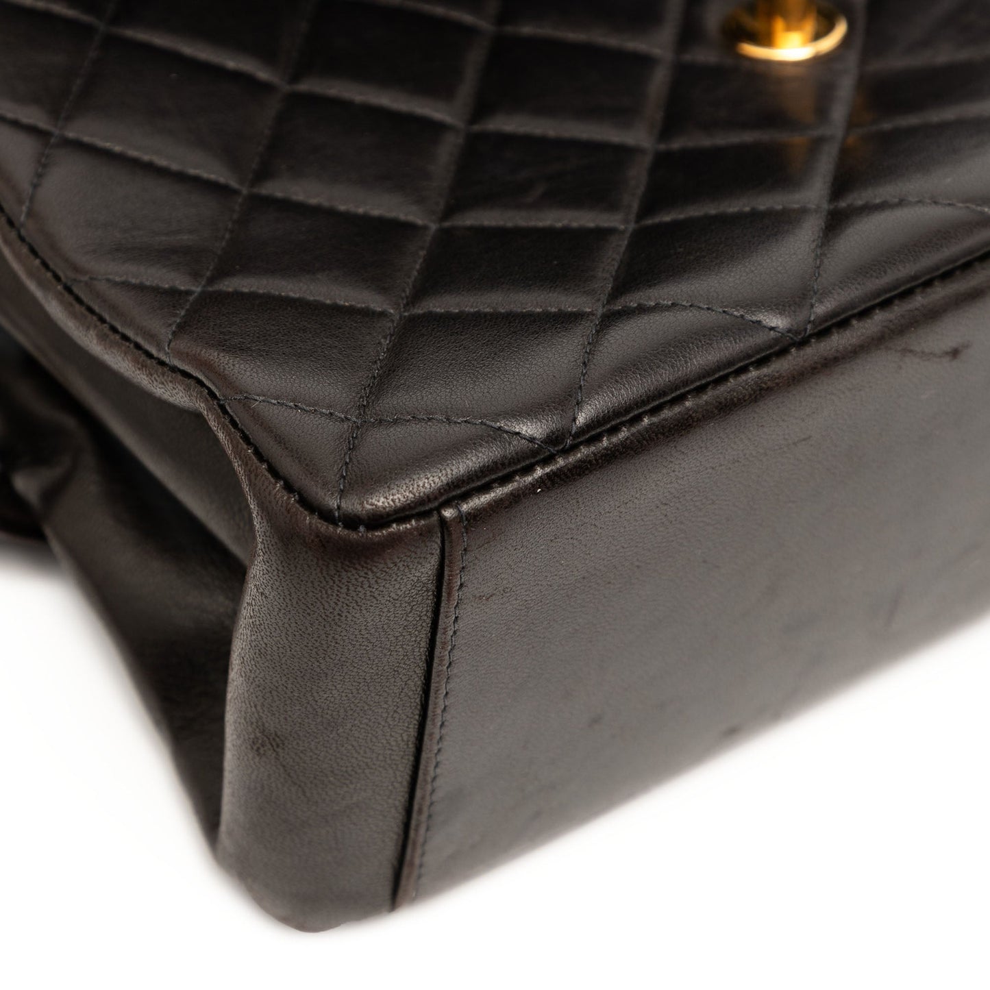 Chanel CC Quilted Lambskin Handbag