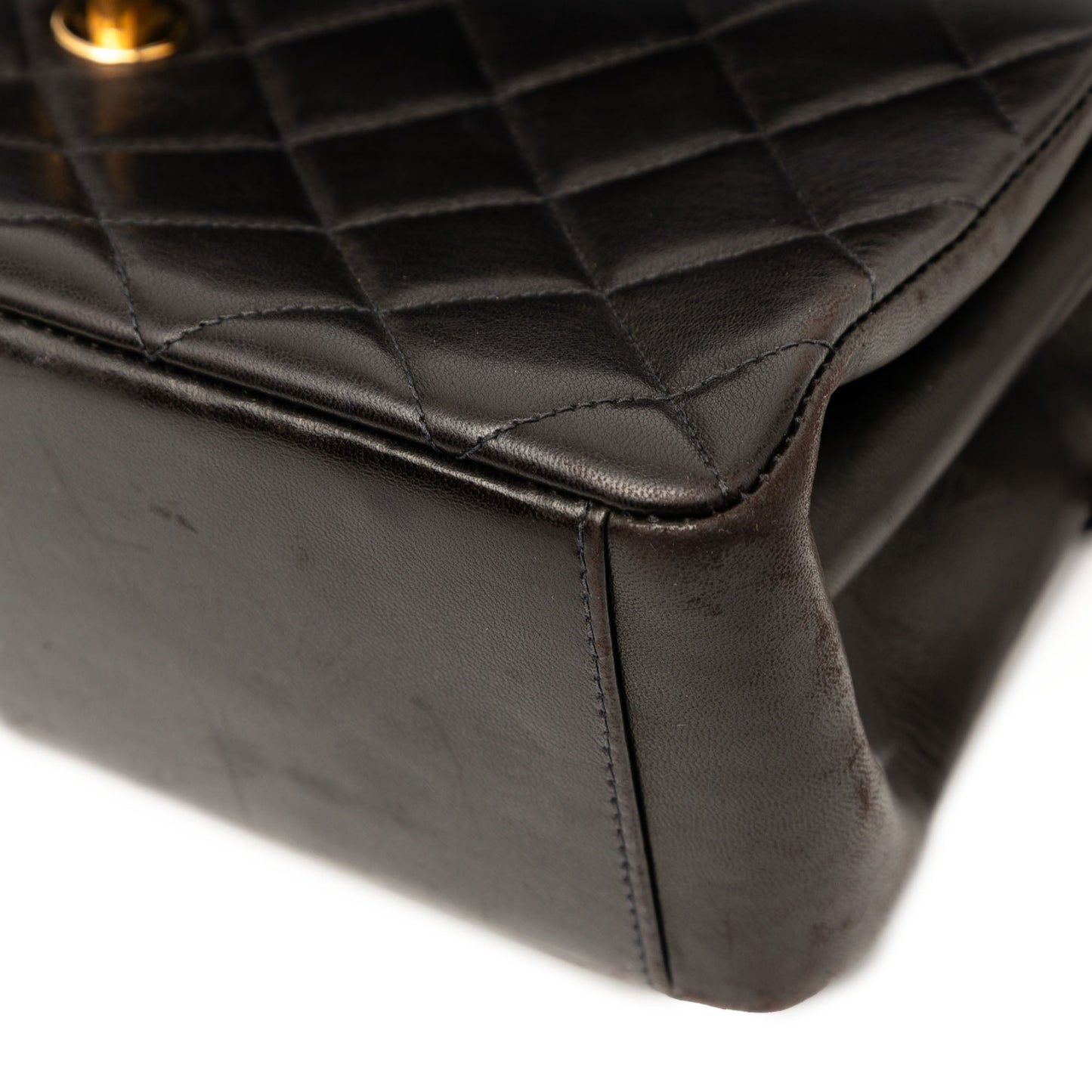 Chanel CC Quilted Lambskin Handbag