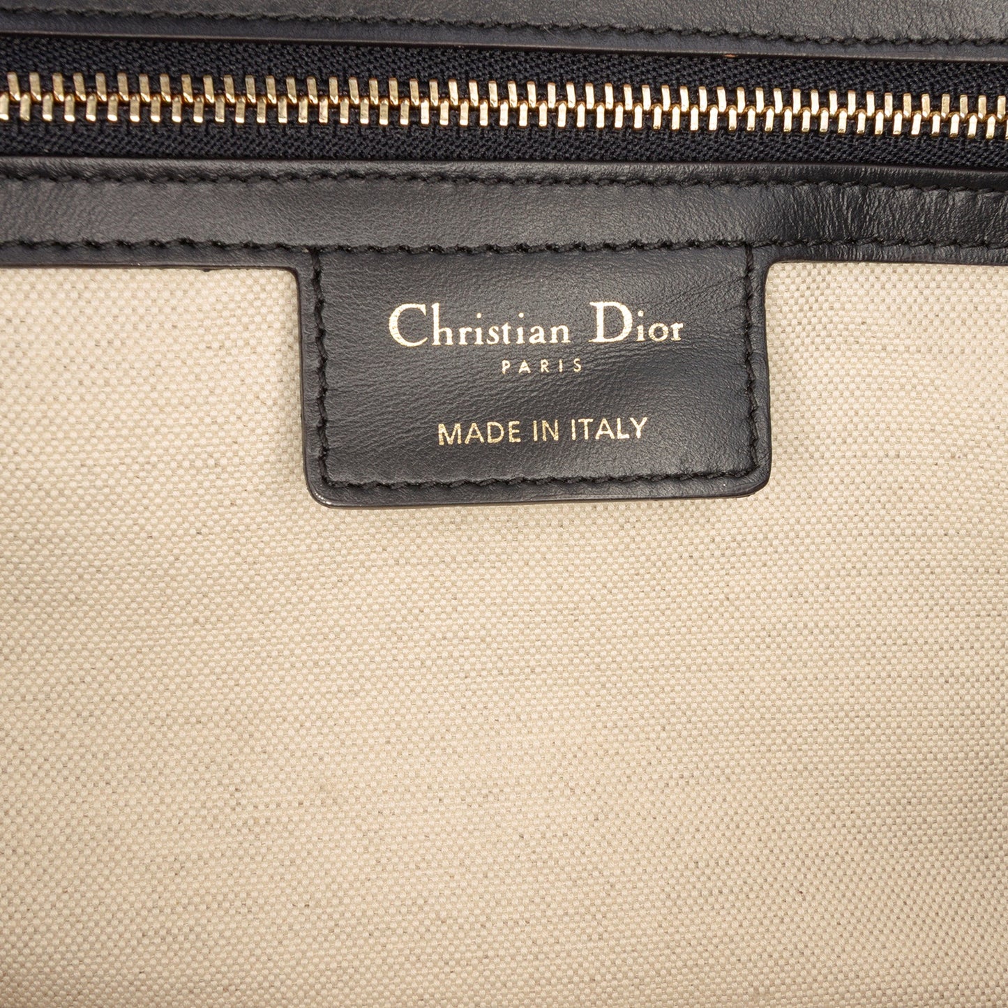 Dior Medium Leather Dior Vibe Zip Bowling Bag