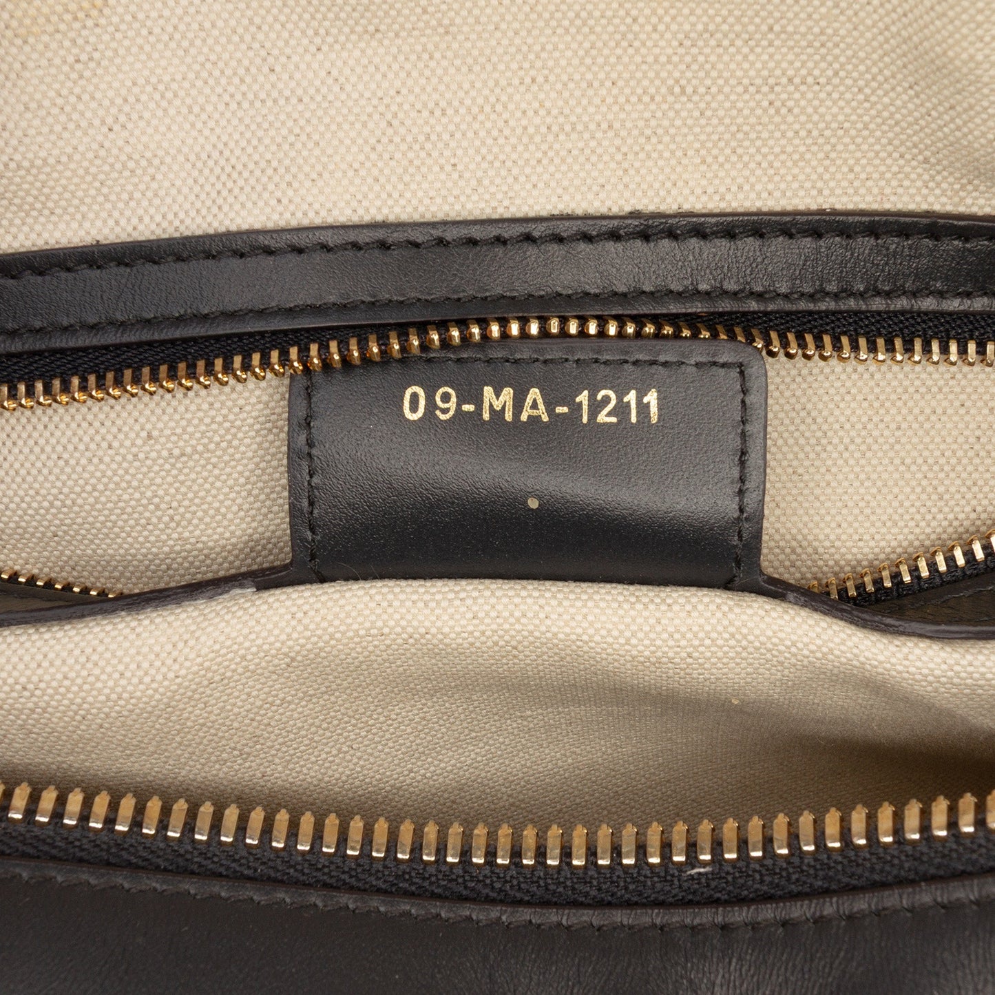Dior Medium Leather Dior Vibe Zip Bowling Bag